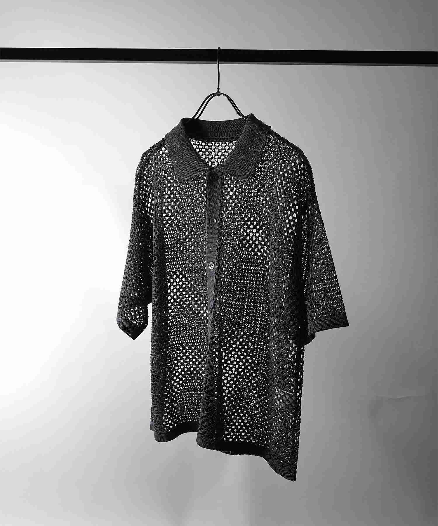 Confirm（コンファーム）スパンコール メッシュシャツ ユニセックス