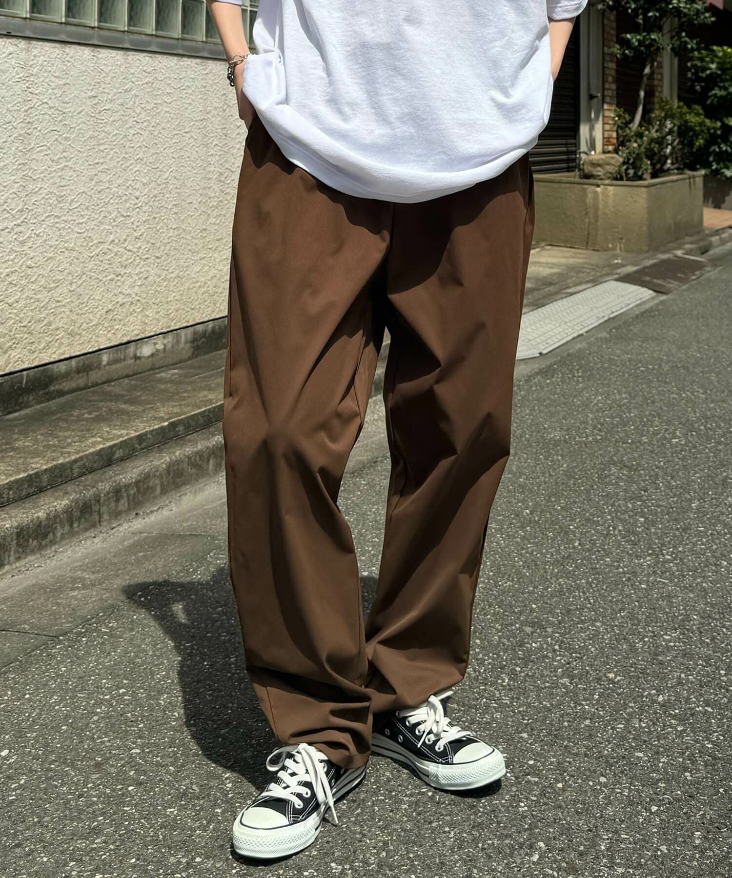 ILL'S（イルズ）25SS ワイドテーパード リラックスイージー カラー