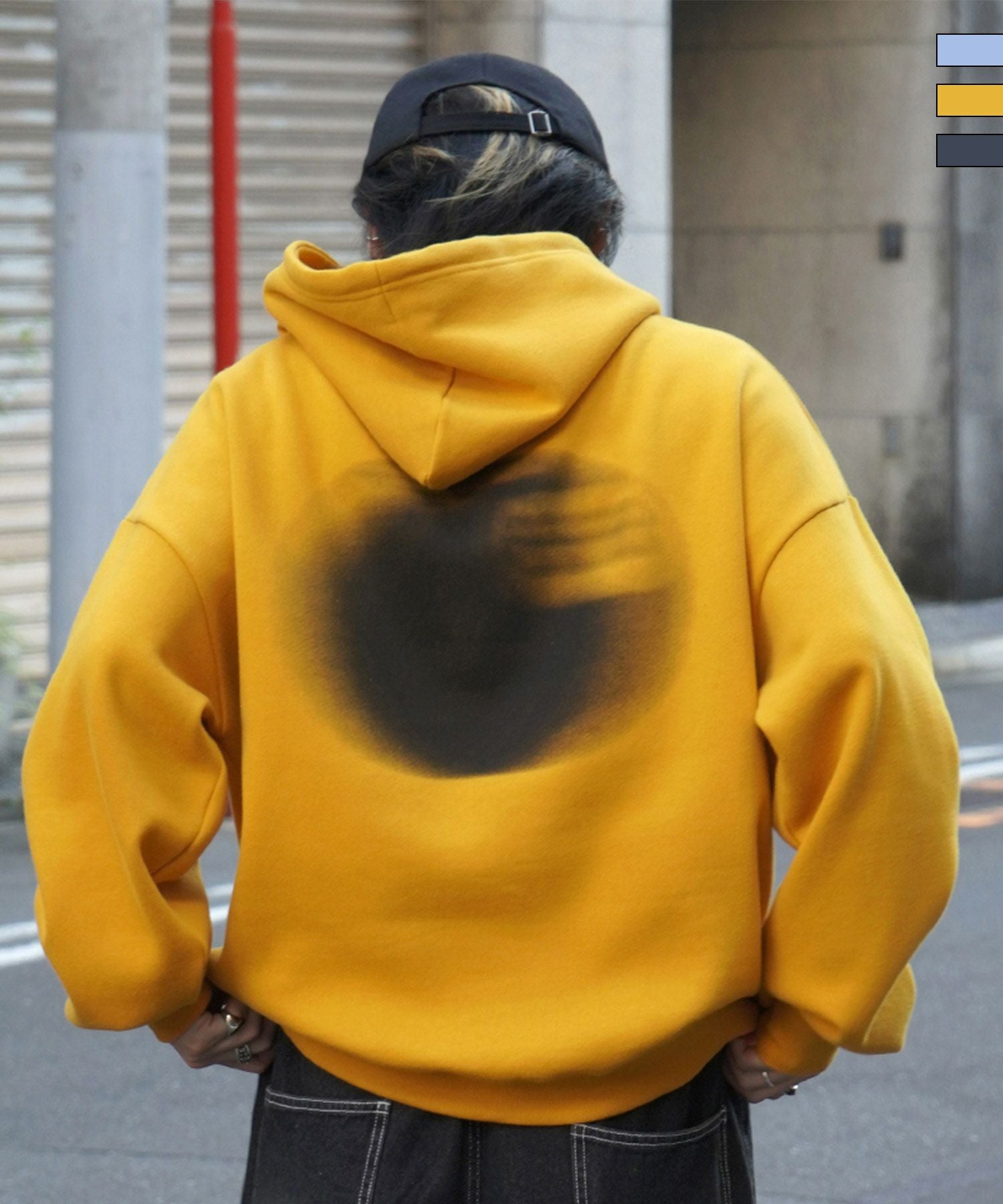 今市隆二　RILY イエロー Sサイズ パーカー 今市隆二 Rily 蛍光イエロー フード付きパーカー S size 三代目 J Soul