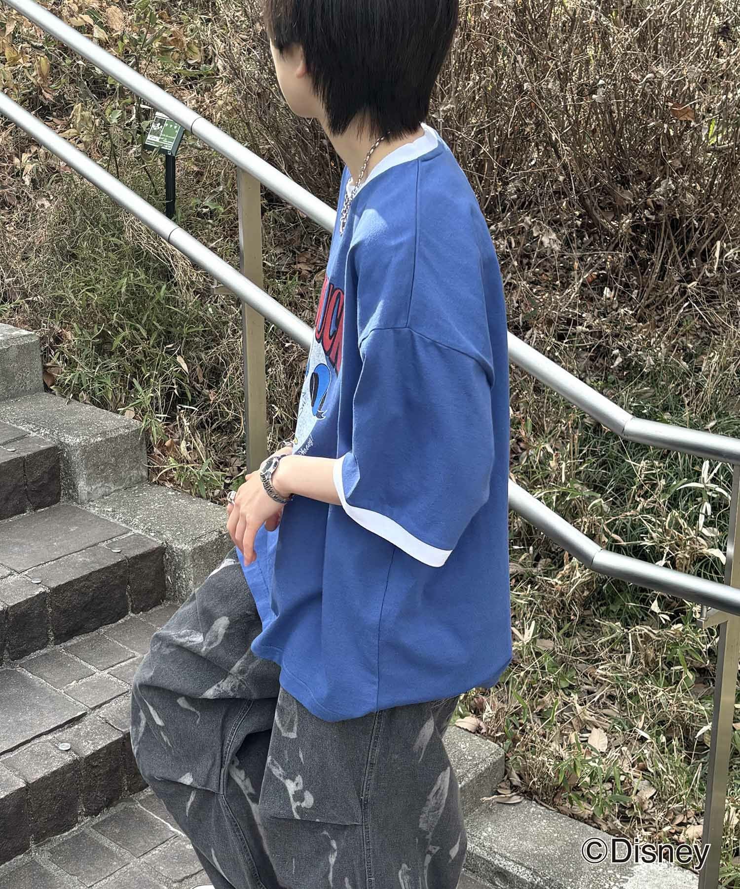 ILL'S（イルズ）Disney ヴィンテージライクプリント ドナルド リンガー