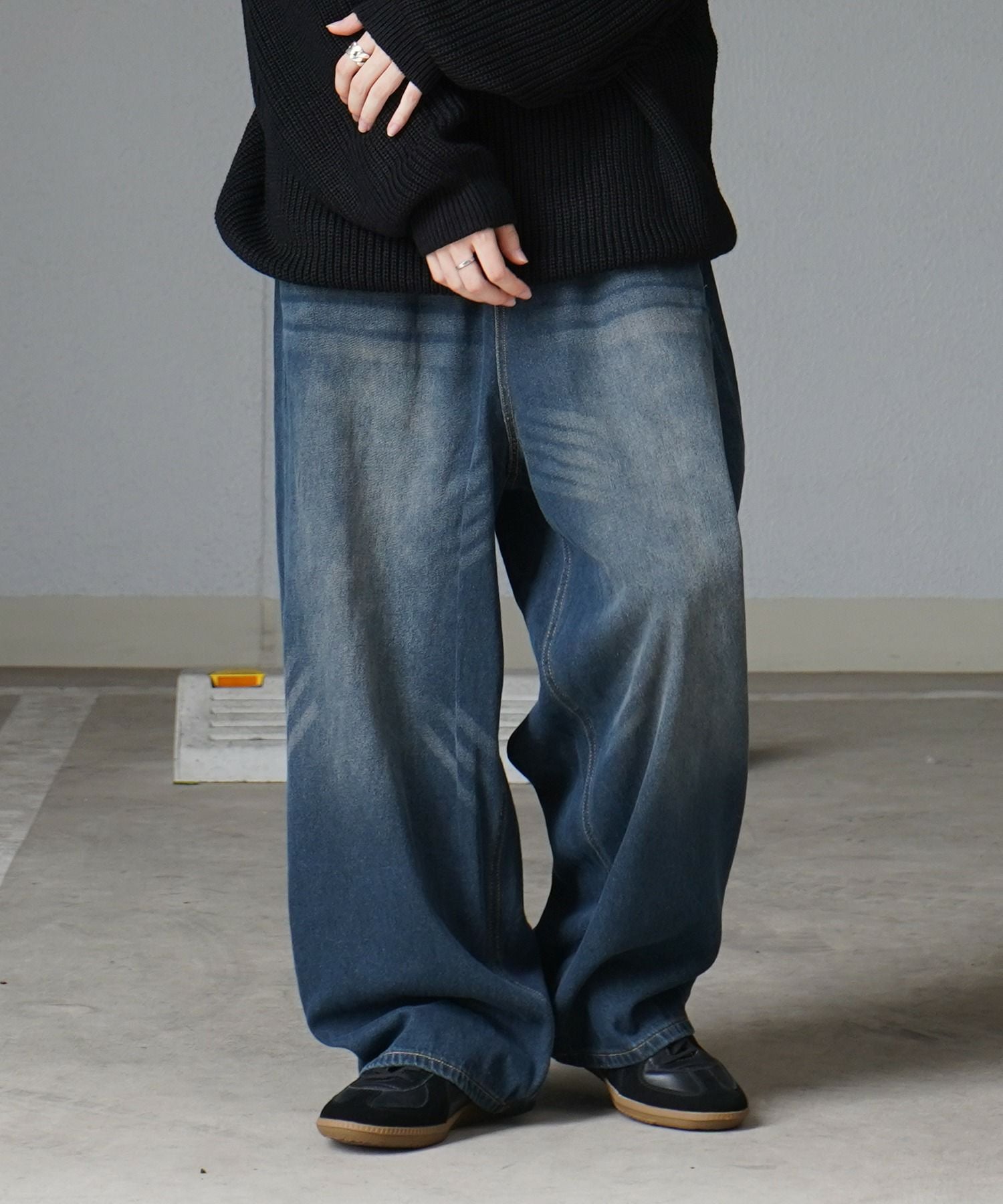 ILL'S（イルズ）ヴィンテージメイク レトロライク デニムパンツ