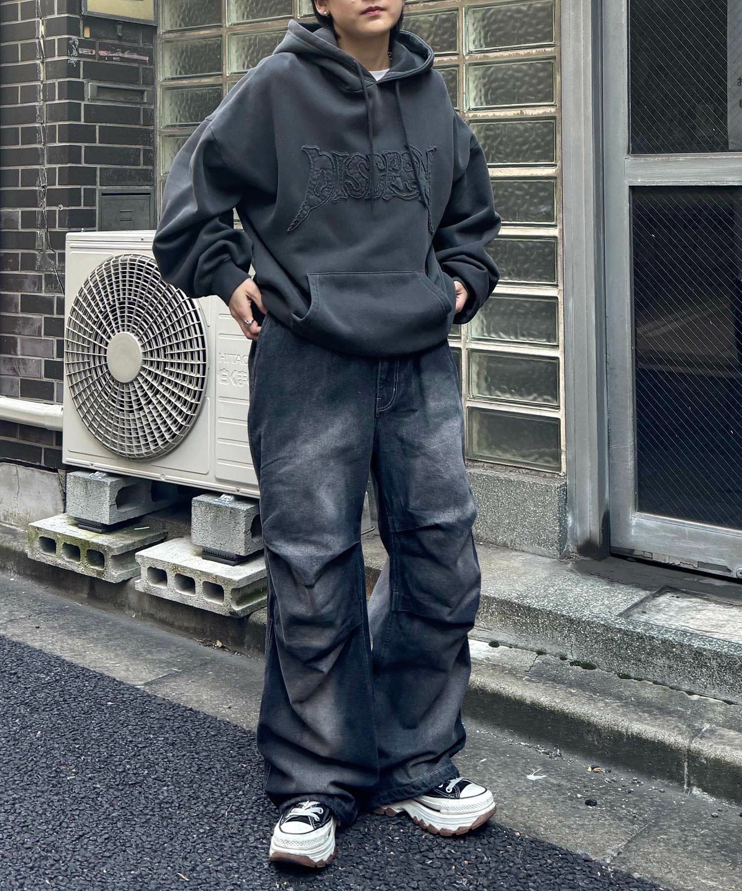 ILL'S（イルズ）スプレー抜染加工オーバーパンツ | SHIFFON公式通販