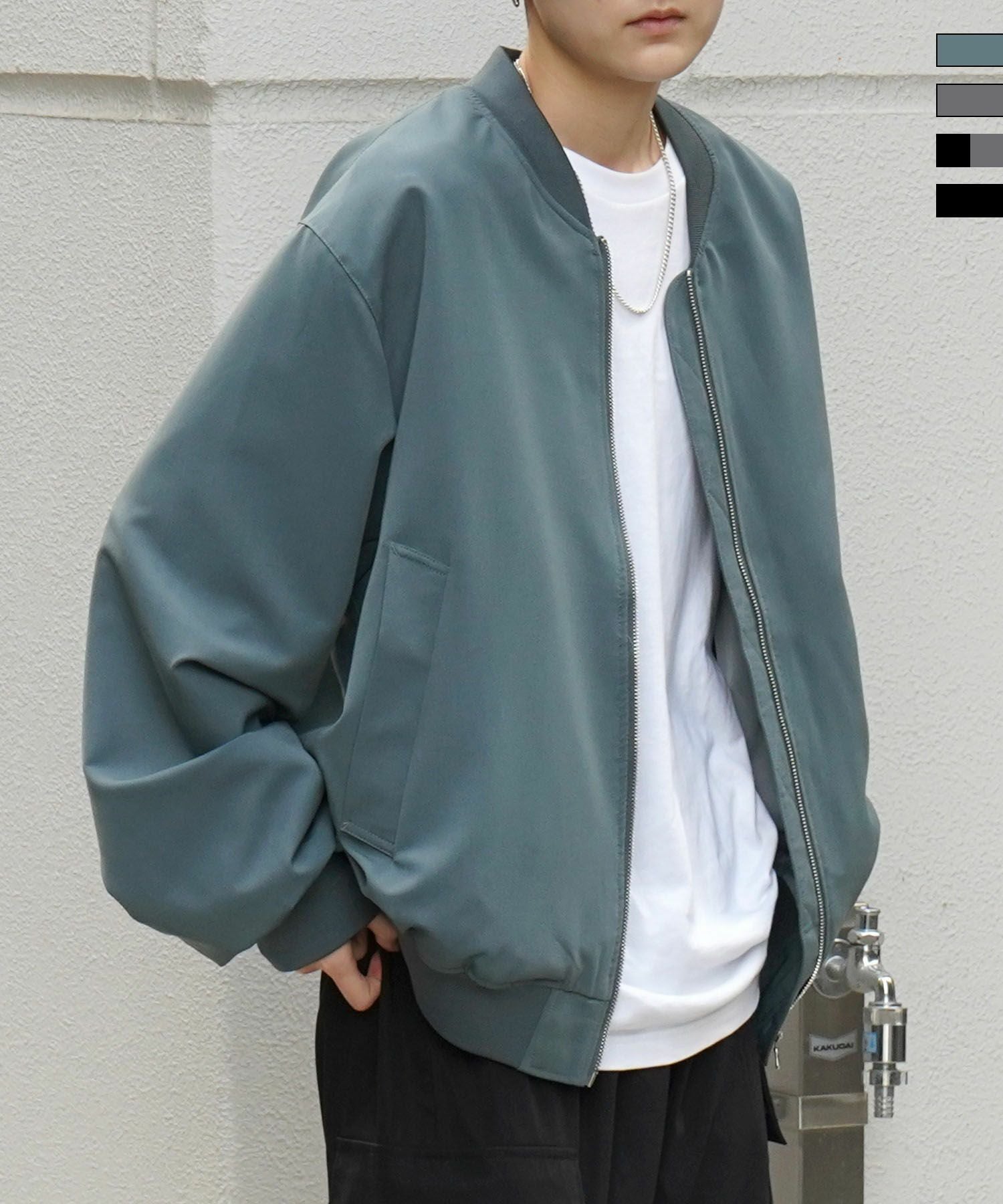 Confirm（コンファーム）ビッグシルエット スタンドネックブルゾン