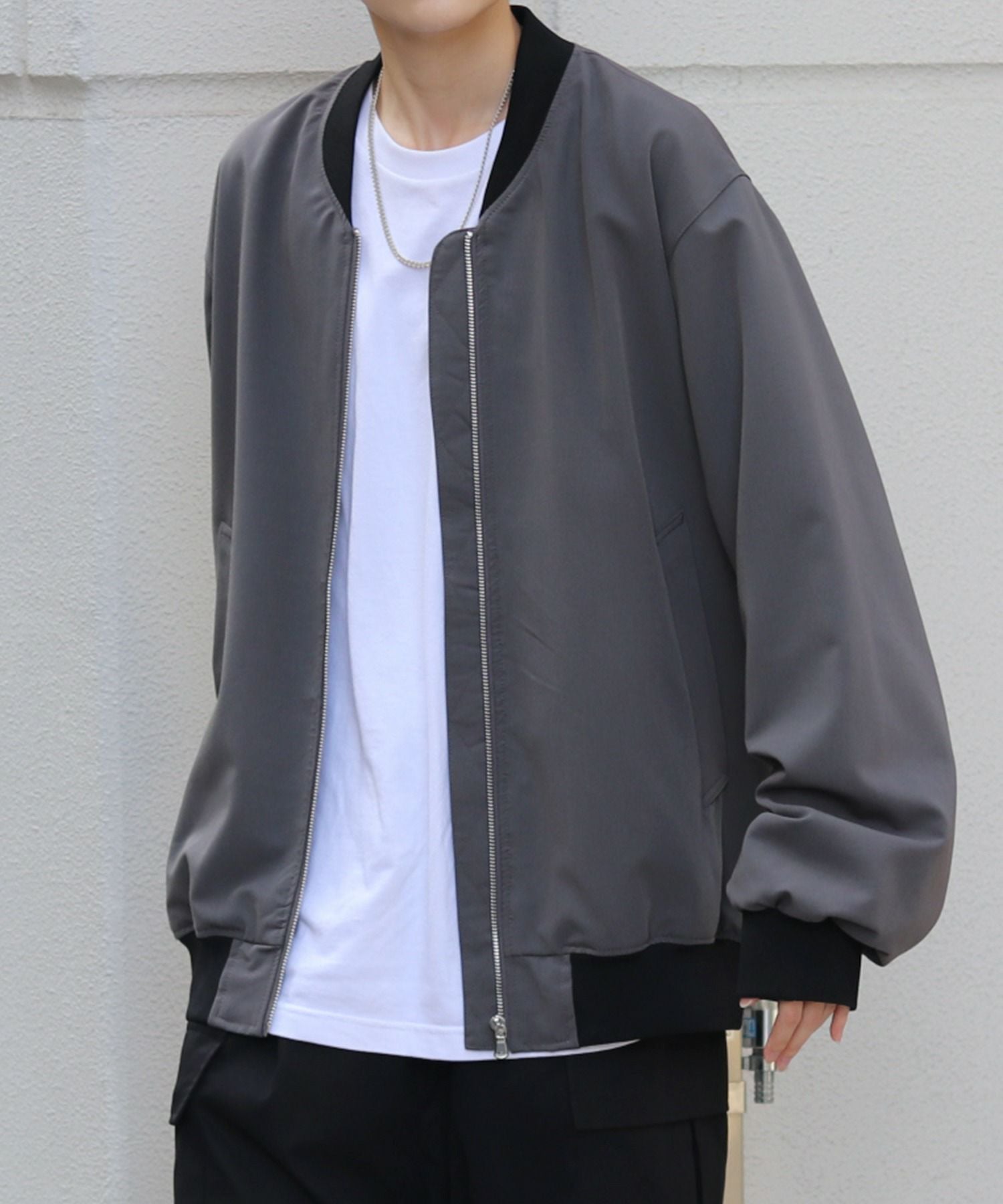 Confirm（コンファーム）ビッグシルエット スタンドネックブルゾン