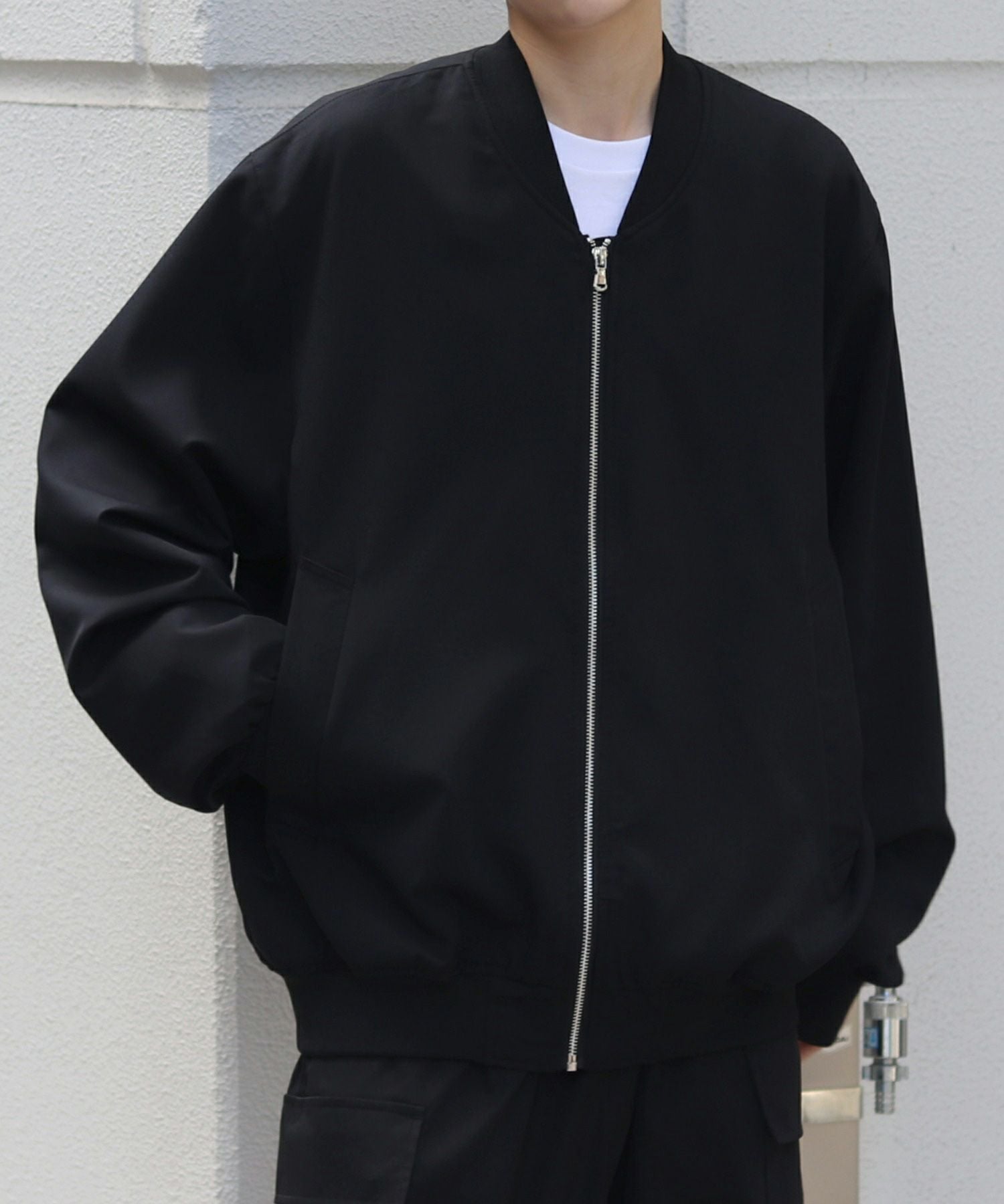 Confirm（コンファーム）ビッグシルエット スタンドネックブルゾン