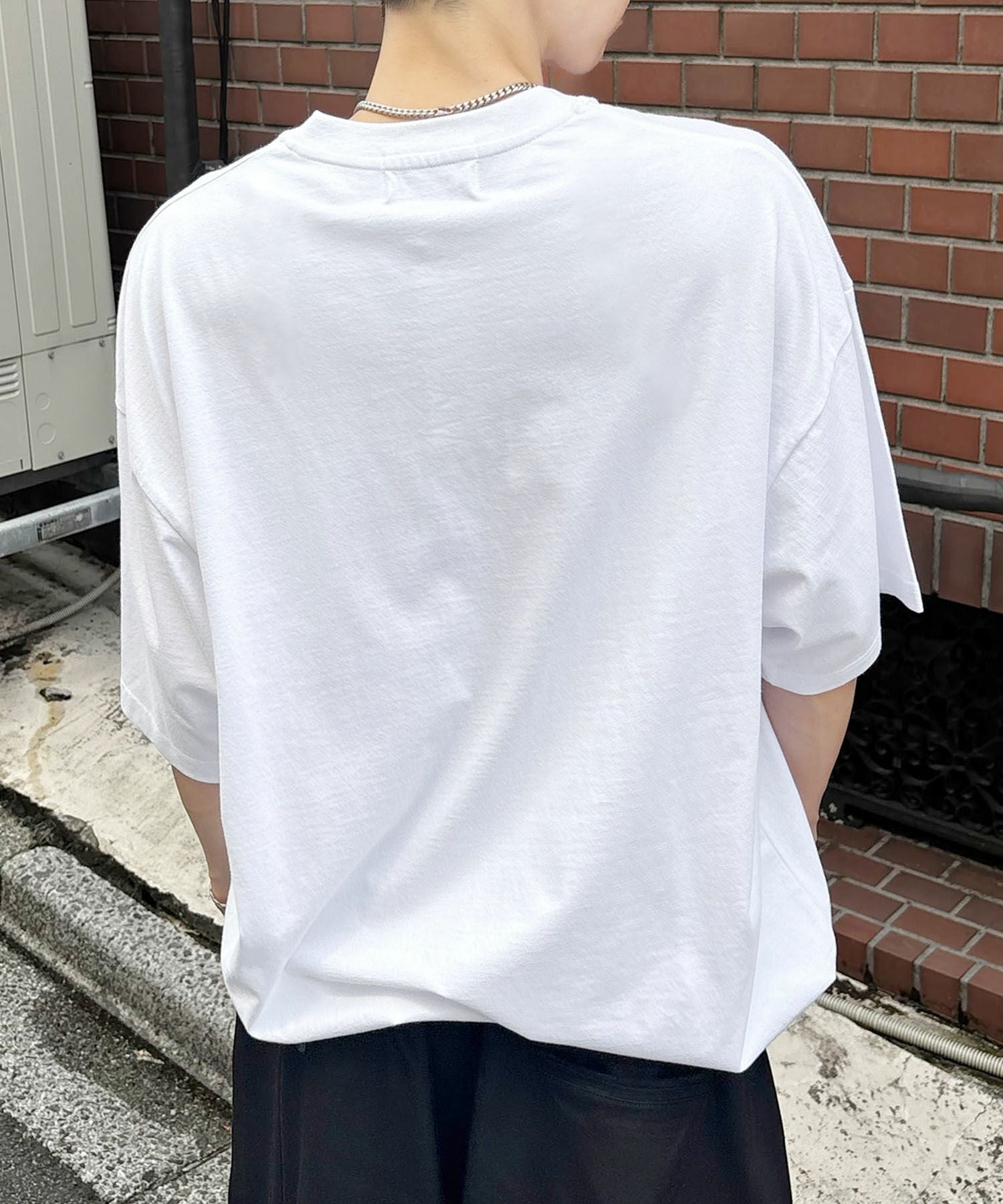 Confirm（コンファーム）ヘンリーネック ドローコード Tシャツ