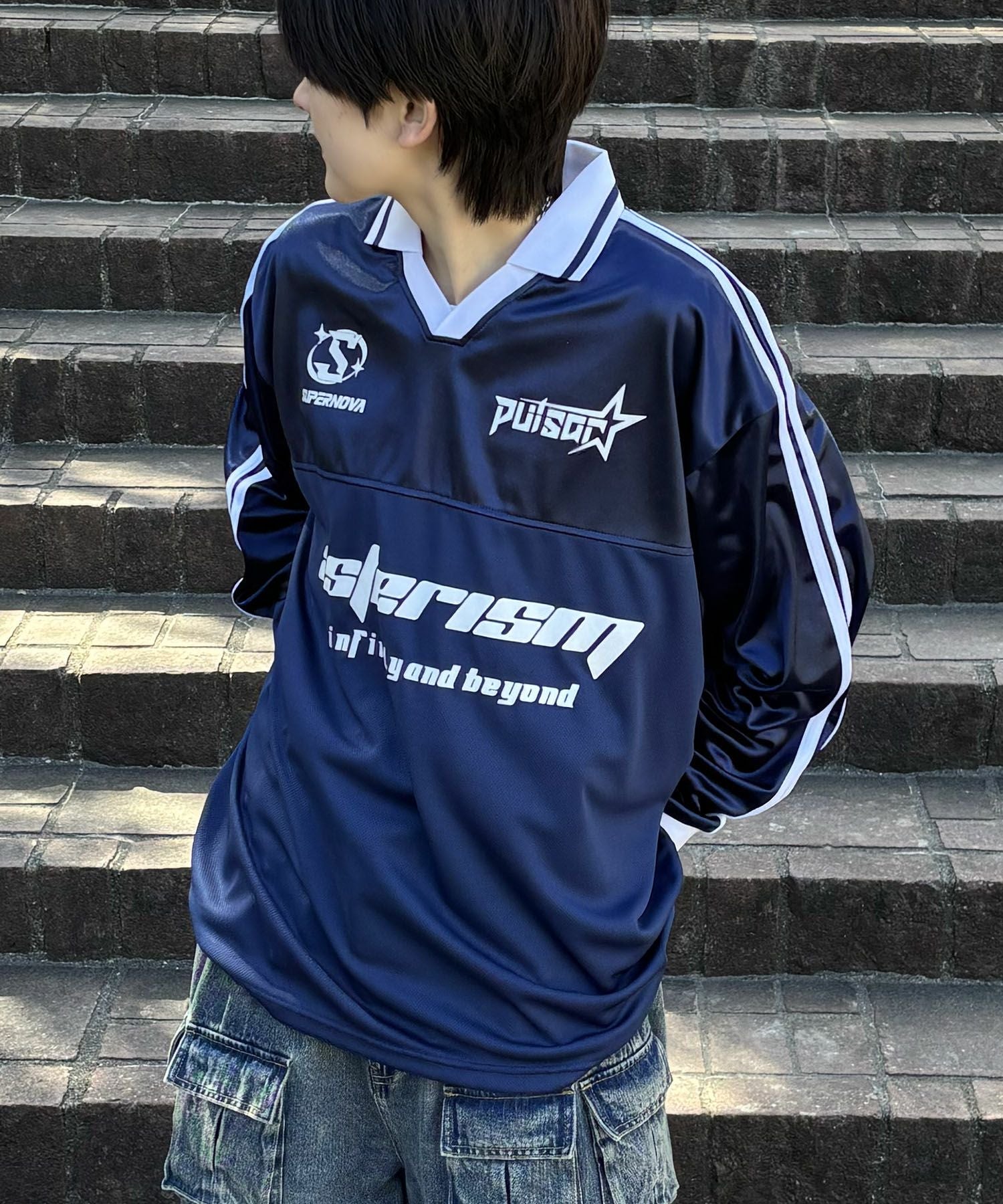 Confirm（コンファーム）ユニフォームライク フロントロゴプリント