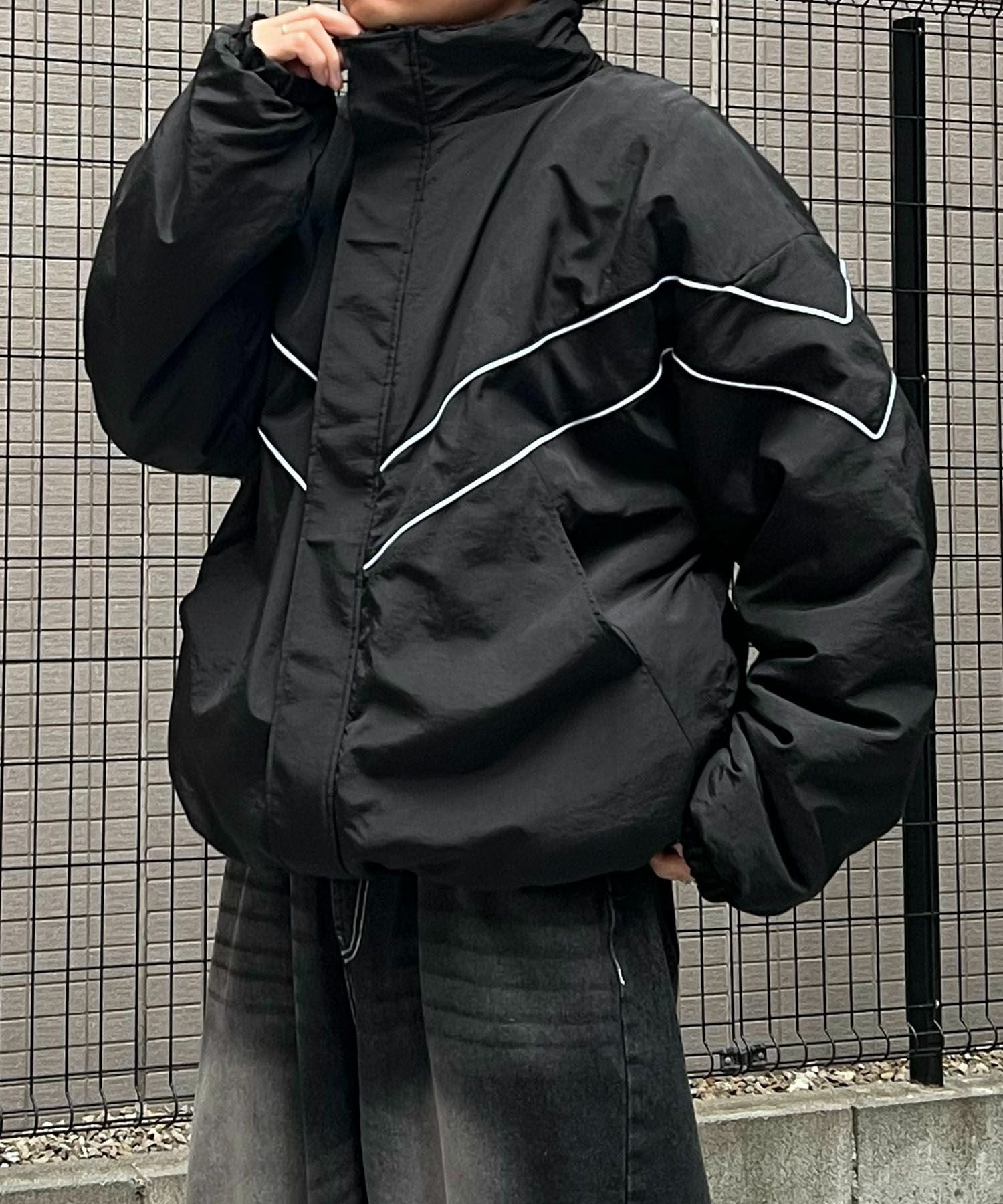 ILL'S(イルズ) 2way ビッグシルエット リバーシブル ナイロントラック