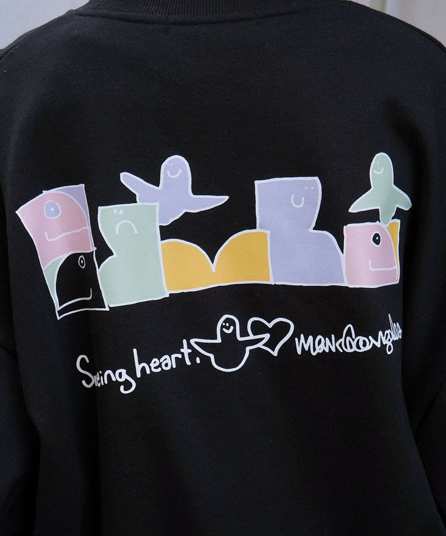 Mark Gonzales(マーク ゴンザレス) ビッグシルエット イラストバック Mark Gonzales(マーク ゴンザレス) ビッグシルエット イラストバック