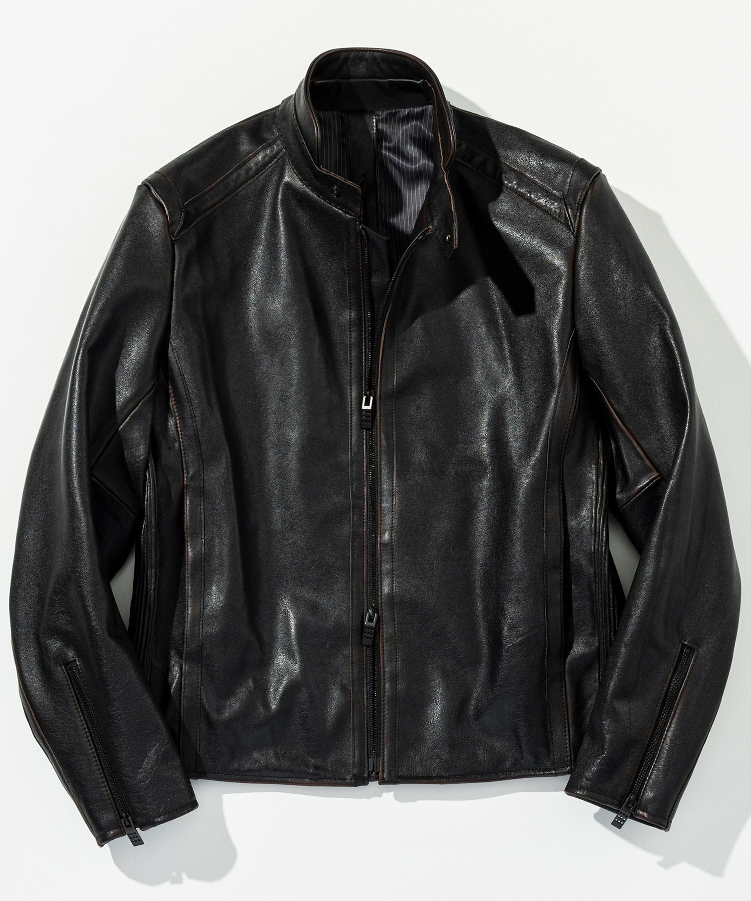 CDIEM カルペディエム レザージャケット ブラック タグなし 初期 C DIEM(カルペディエム)レザーネオシングルライダース2 | SHIFFON公式