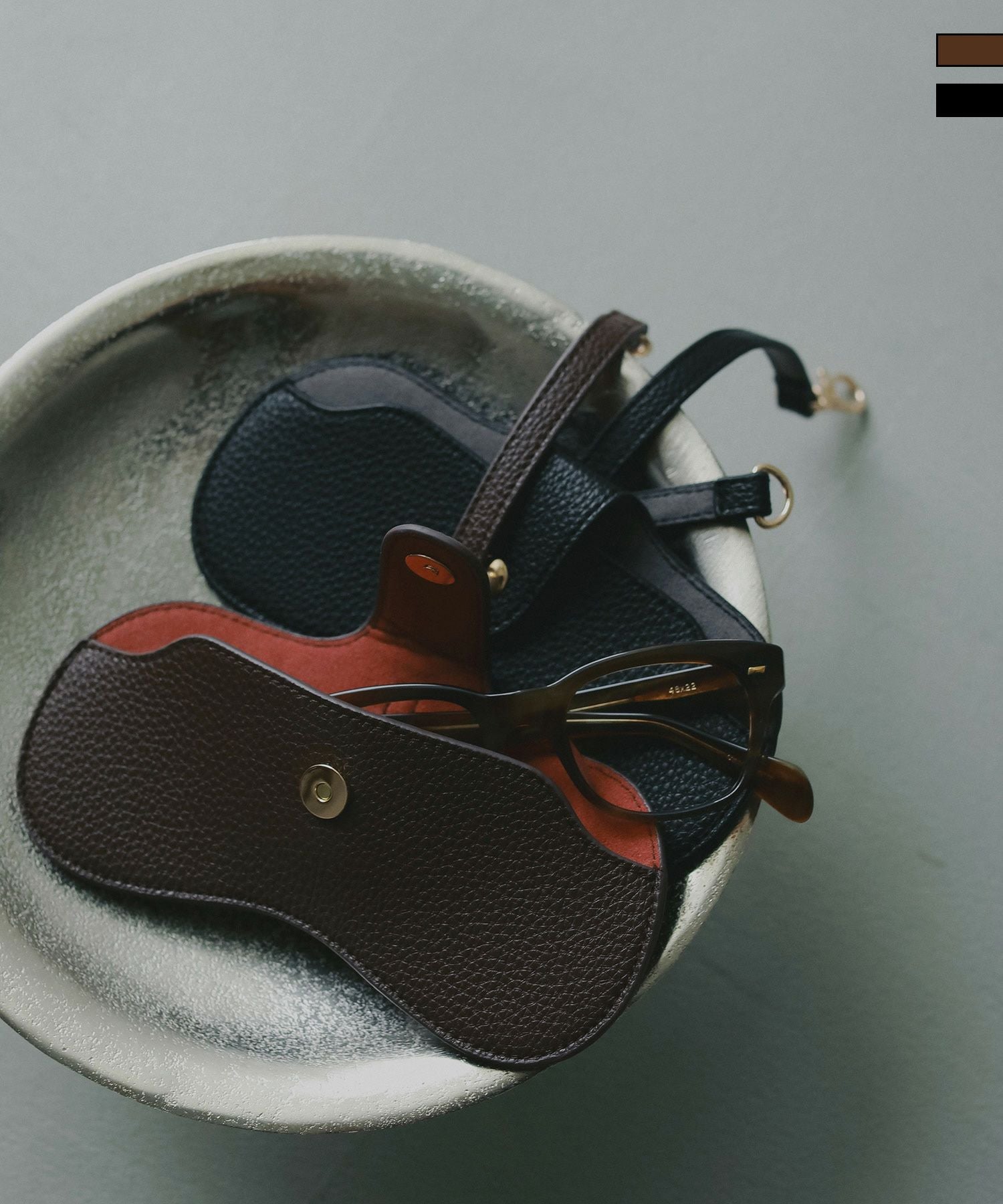 メンズ お得！未使用品☆A&Gエーアンドジーサングラス/レザーケース付き