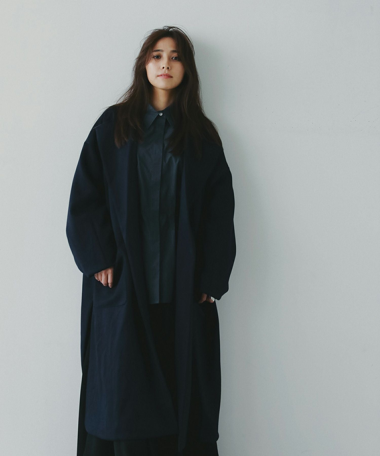 AJUGA. (アジュガ)スムースポンチロングコート | SHIFFON公式通販