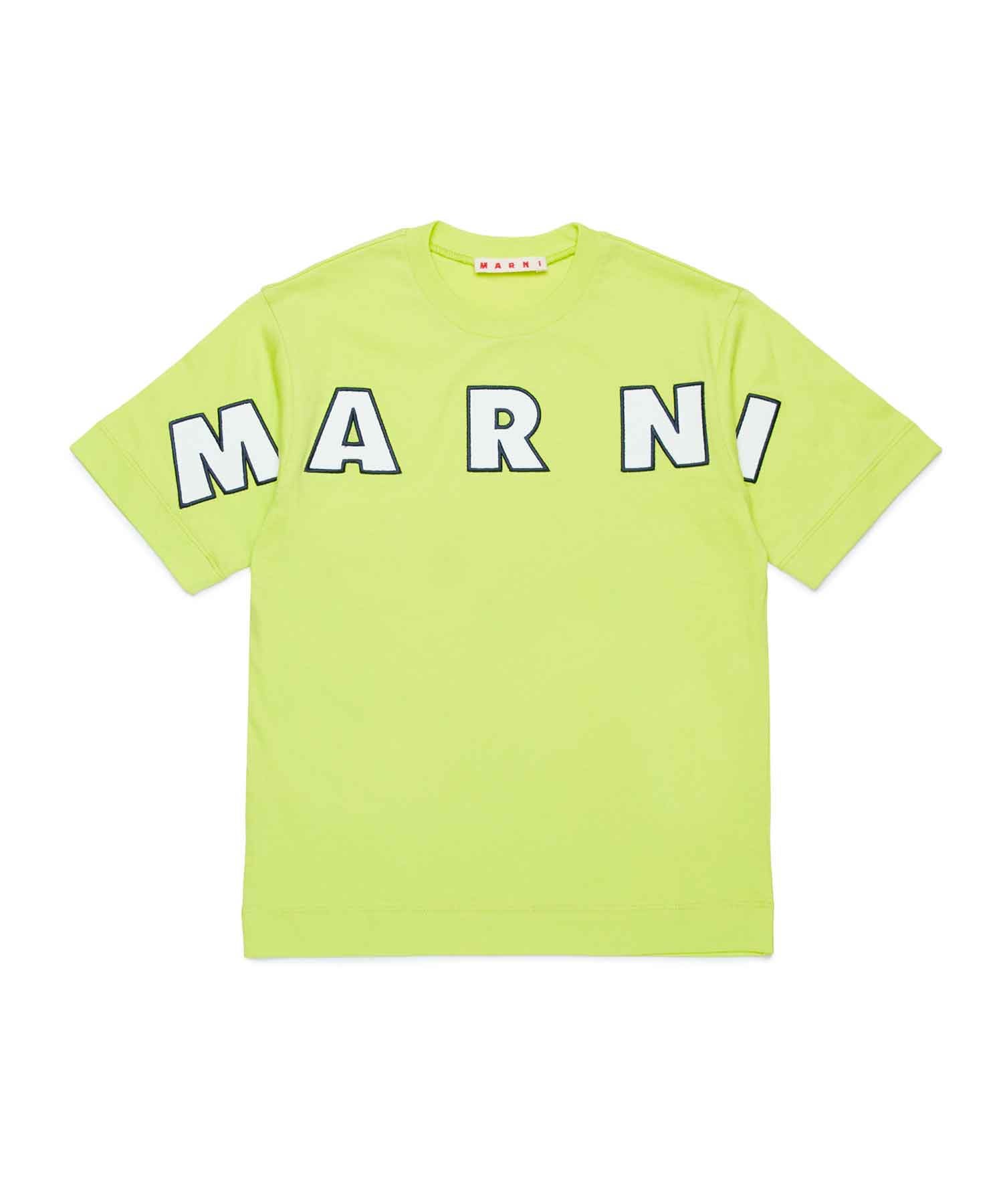 MARNI(マルニ)Kids & Junior ブランドロゴ半袖Tシャツカットソー