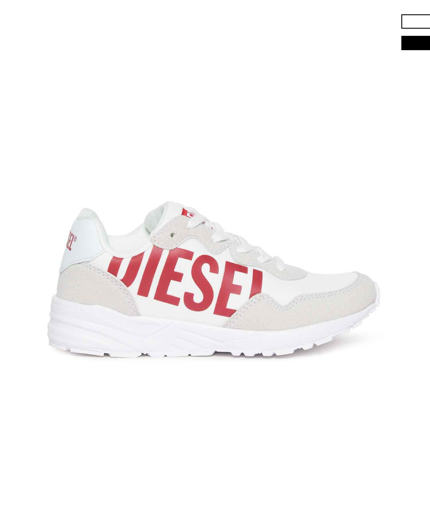 DIESEL(ディーゼル)Kids & Junior ロゴプリントローカットスニーカー