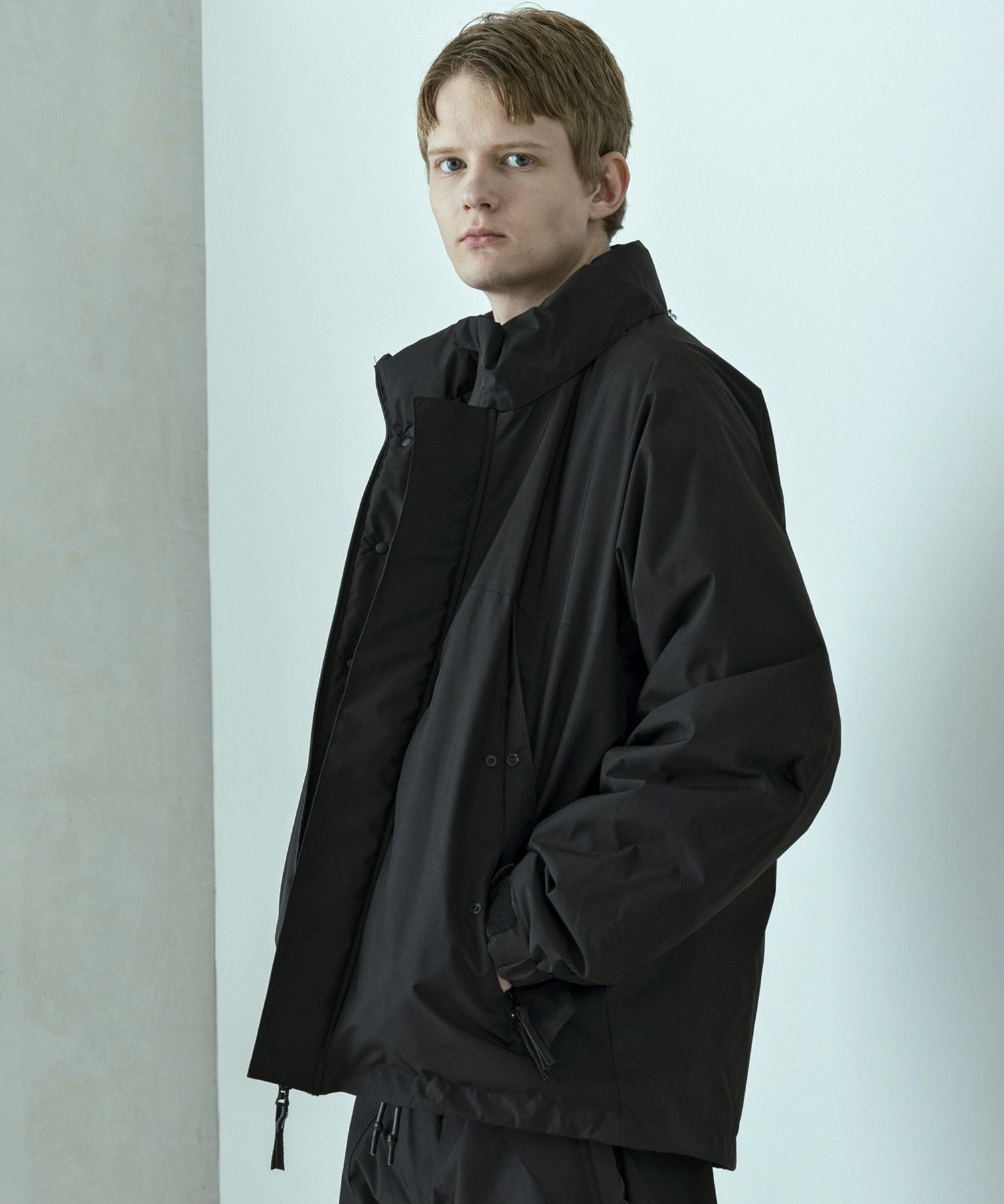 phenix ダウンジャケット XL ブラック phenix(プラスフェニックス)L-7.2ダウンジャケット / WINDSTOPPER(R