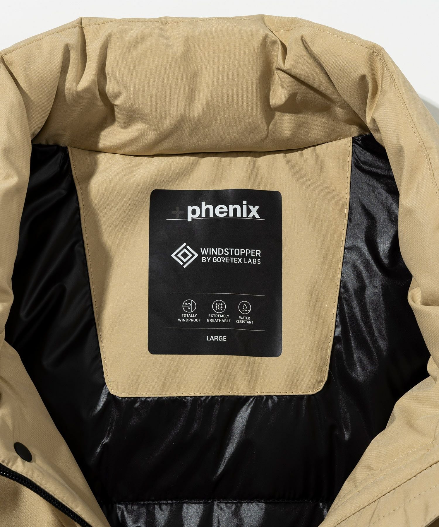 phenix(プラスフェニックス)L-7.2ダウンジャケット / WINDSTOPPER(R