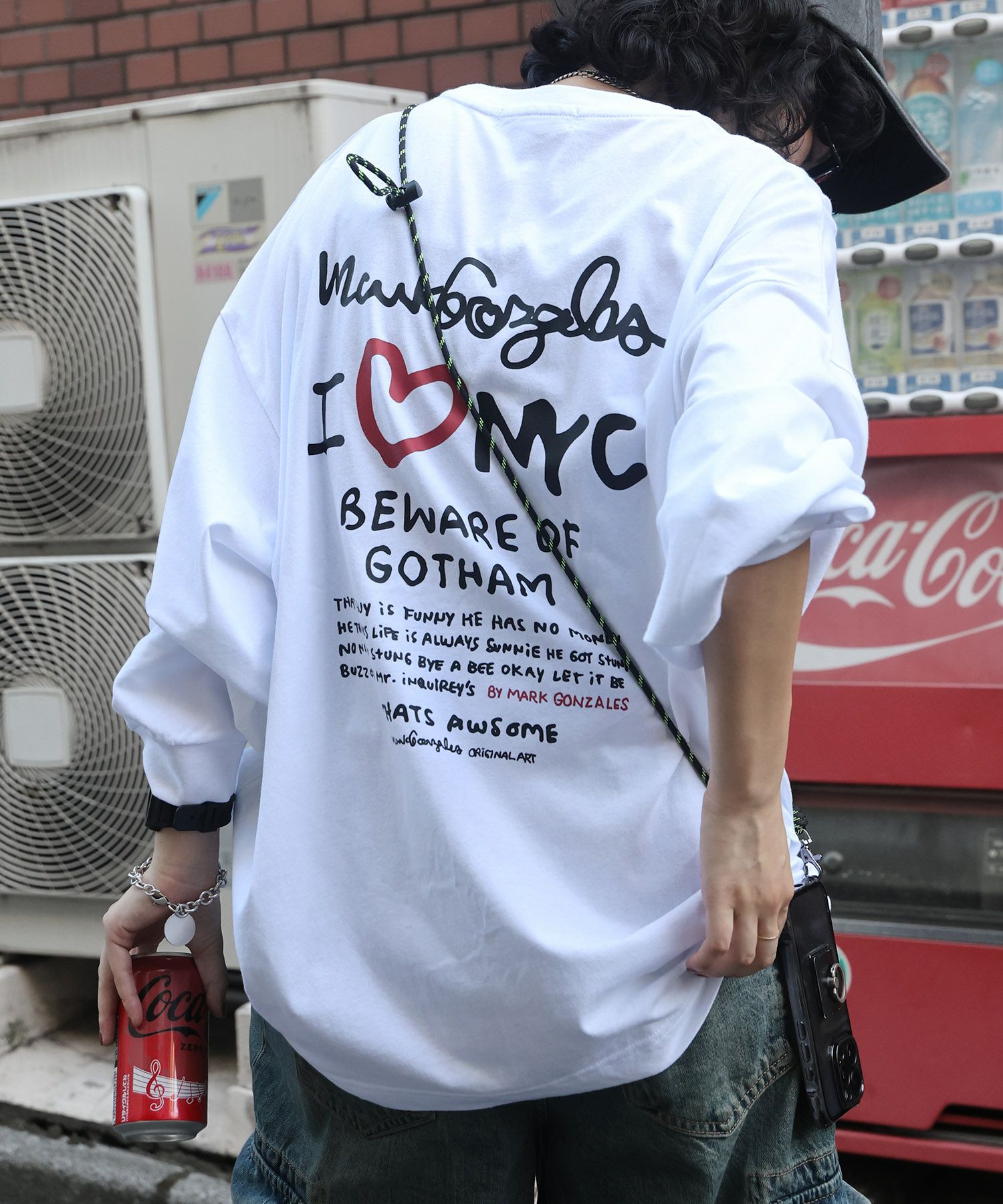 Mark Gonzales(マーク ゴンザレス)ワンポイント刺繍 / ハートロゴ