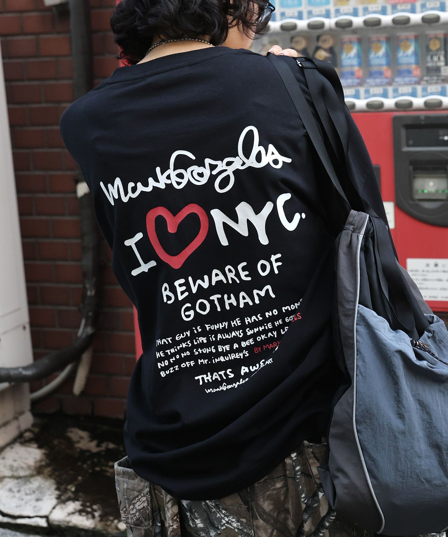 Mark Gonzales(マーク ゴンザレス)ワンポイント刺繍 / ハートロゴ