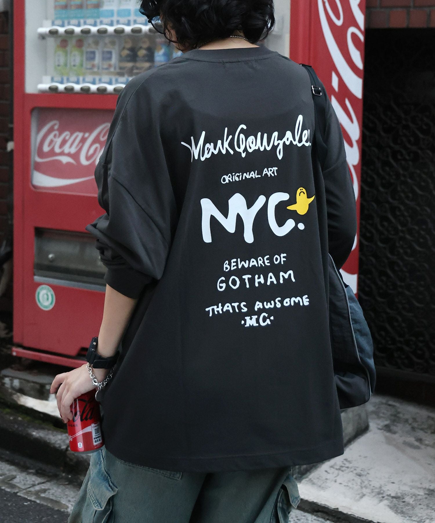 Mark Gonzales(マーク ゴンザレス)ワンポイント刺繍 / エンジェルロゴ