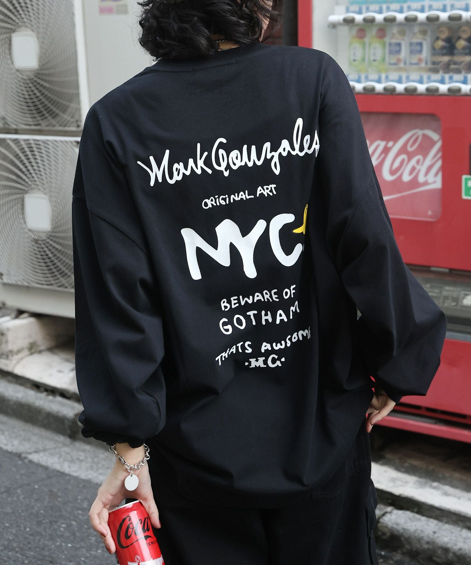 Mark Gonzales(マーク ゴンザレス)ワンポイント刺繍 / エンジェルロゴ