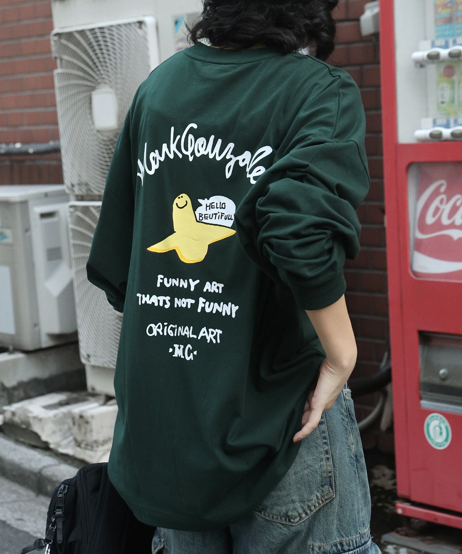 Mark Gonzales(マーク ゴンザレス)ワンポイント刺繍 / アーチロゴ