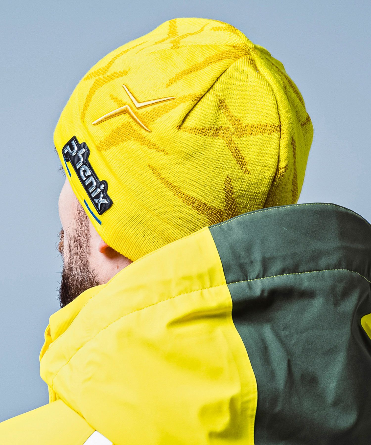 【美品】スキーウェア上下&ニットキャップ phenix(フェニックス)Sweden Knit Cap スウェーデンニットキャップ