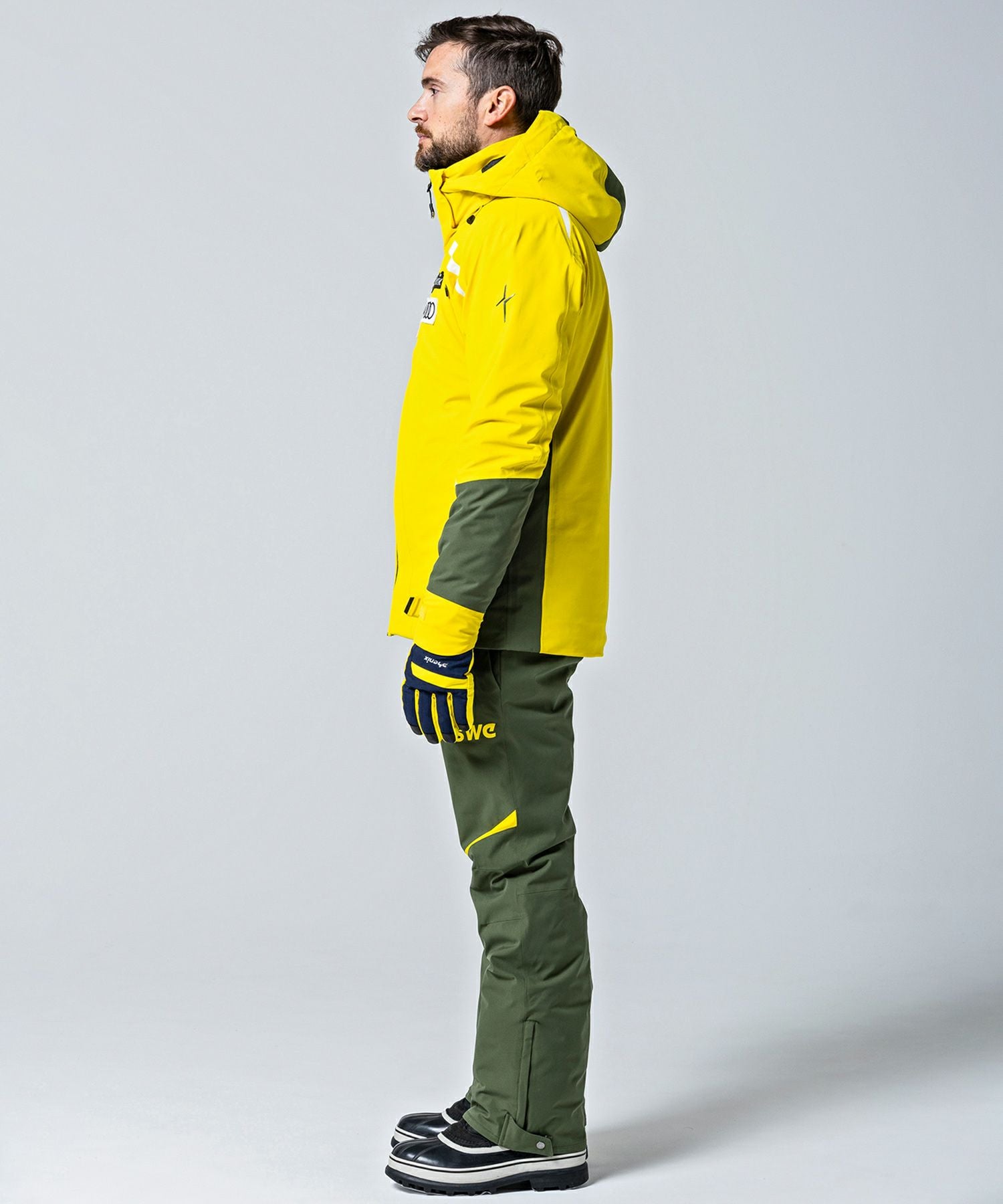 美品 phenix スキーウェア上下 ダイジェナイトサーモ 黄緑 M *YC4 phenix(フェニックス)Sweden Ski Jacket スウェーデンスキージャケット