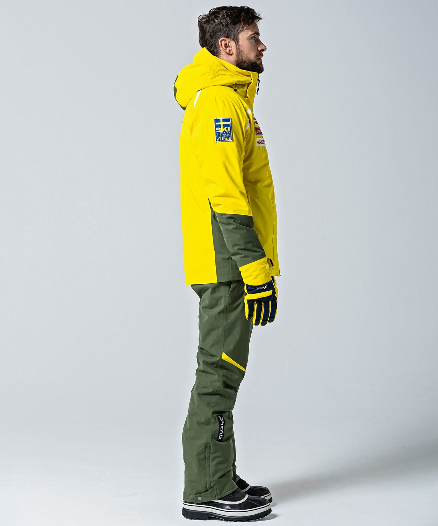 phenix 160 スキーウェア 蛍光イエロー phenix(フェニックス)Sweden Ski Jacket スウェーデンスキージャケット