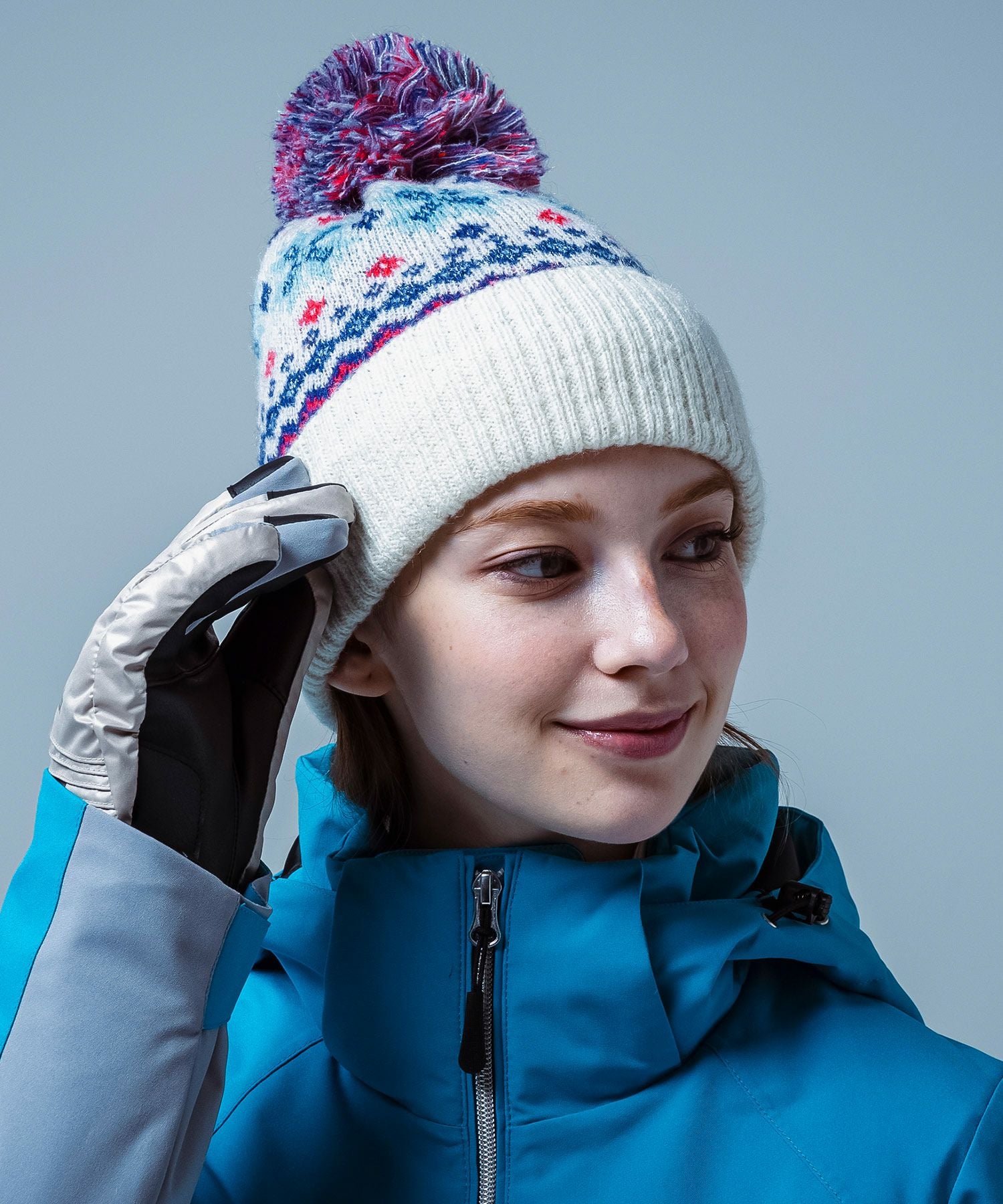phenix(フェニックス)Fair Isle Watch Hat フェアアイルニットハット