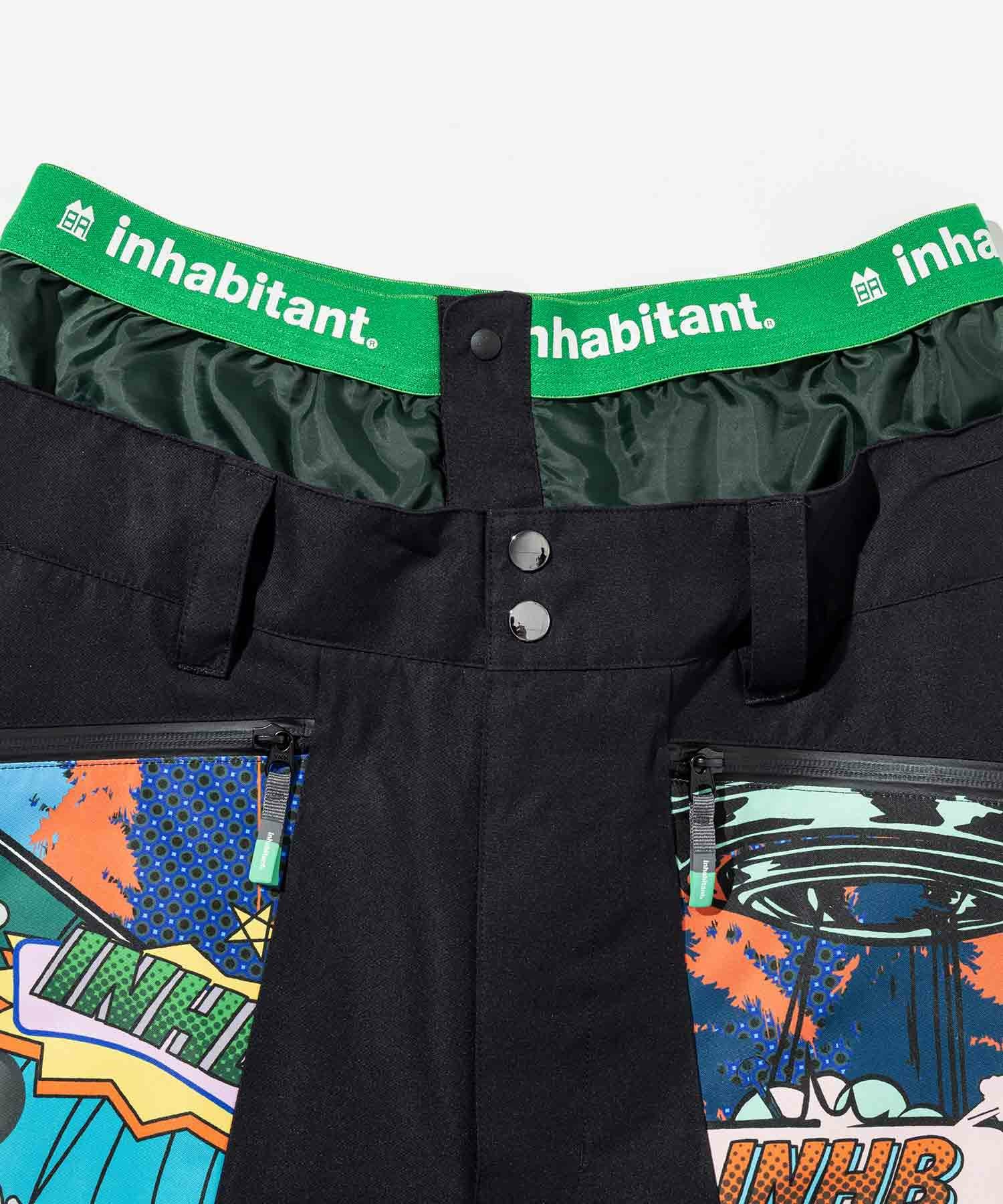 inhabitant(インハビタント)ニーパッチスノーパンツ/スキーウェア