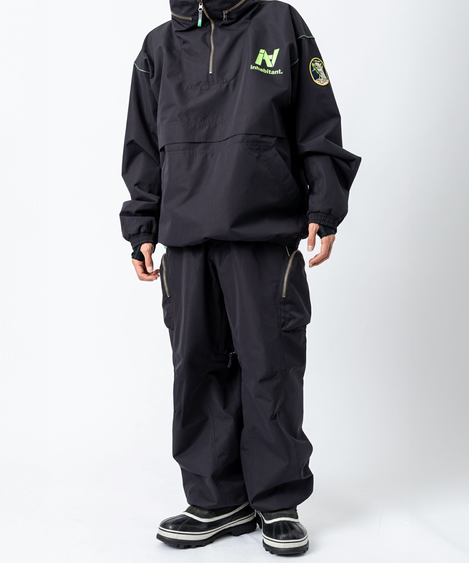 inhabitantoのライフジャケット MENS】FULL ZIP SNOW JACKET フルジップスノージャケット /inhabitant