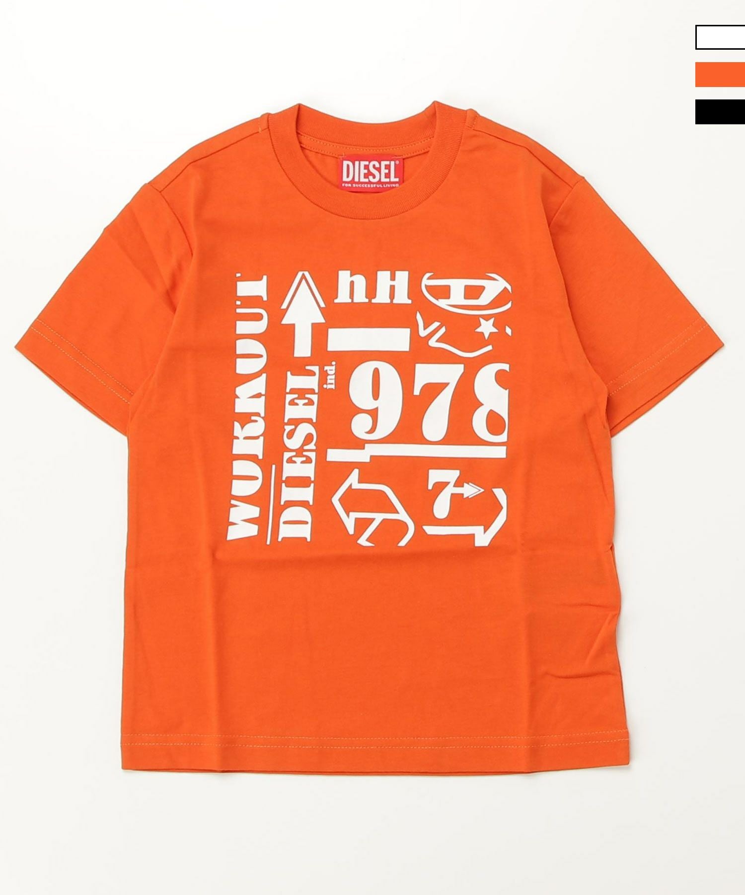 DIESEL(ディーゼル)Kids & Junior ブランドロゴグラフィック半袖T