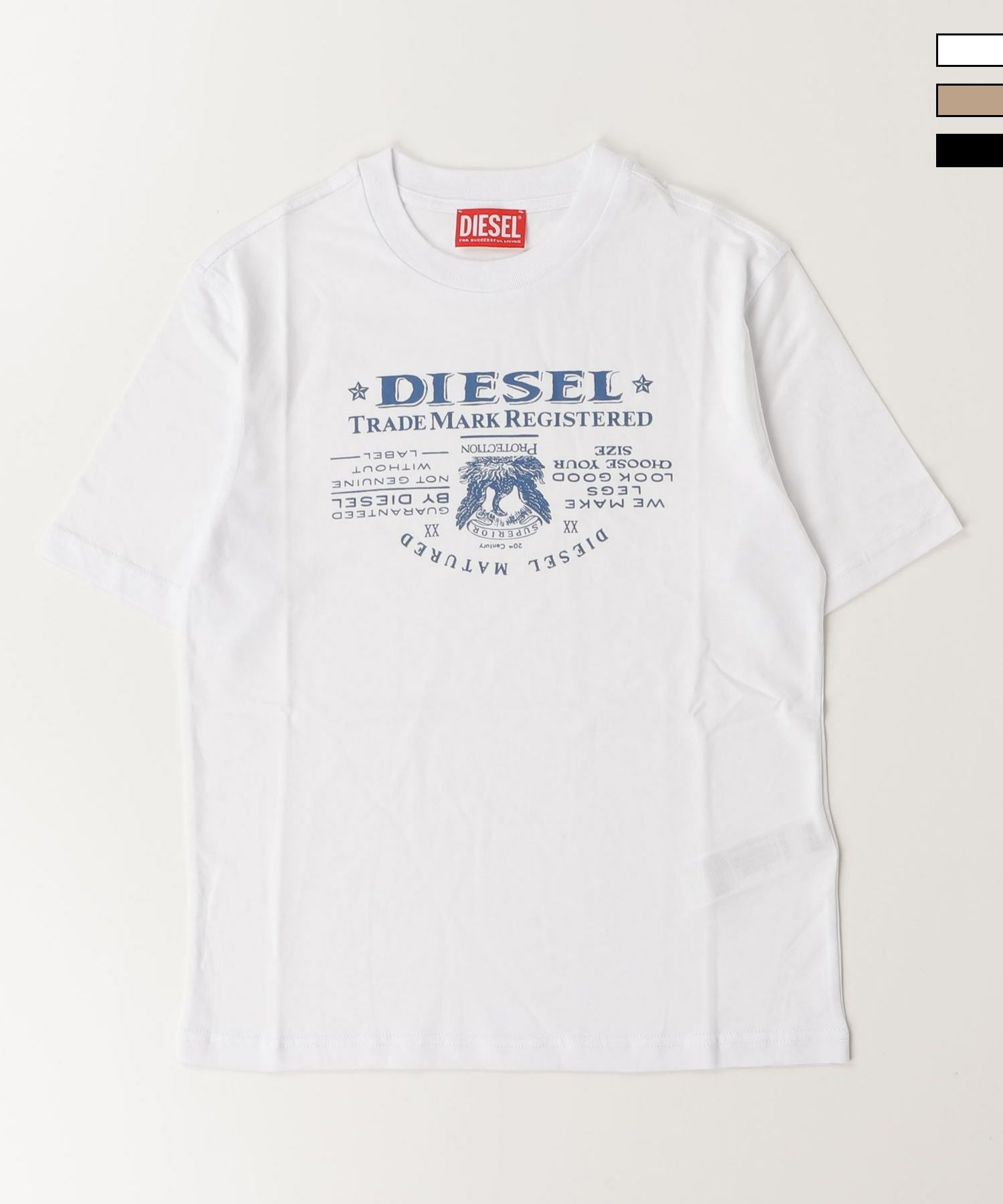 DIESEL(ディーゼル)Kids & Junior ブランドロゴ半袖Tシャツカットソー