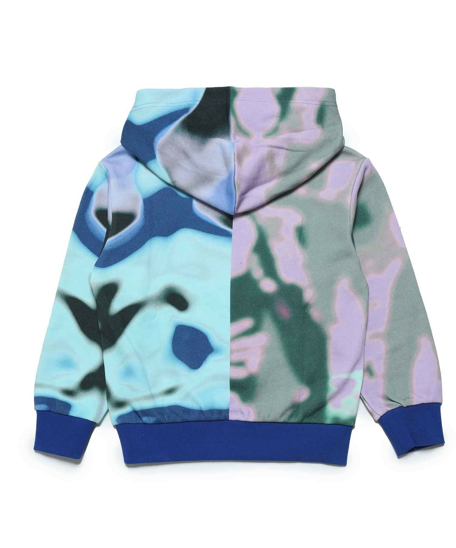 DIESEL(ディーゼル)Kids & Junior ブランドロゴタイダイ柄フーディー
