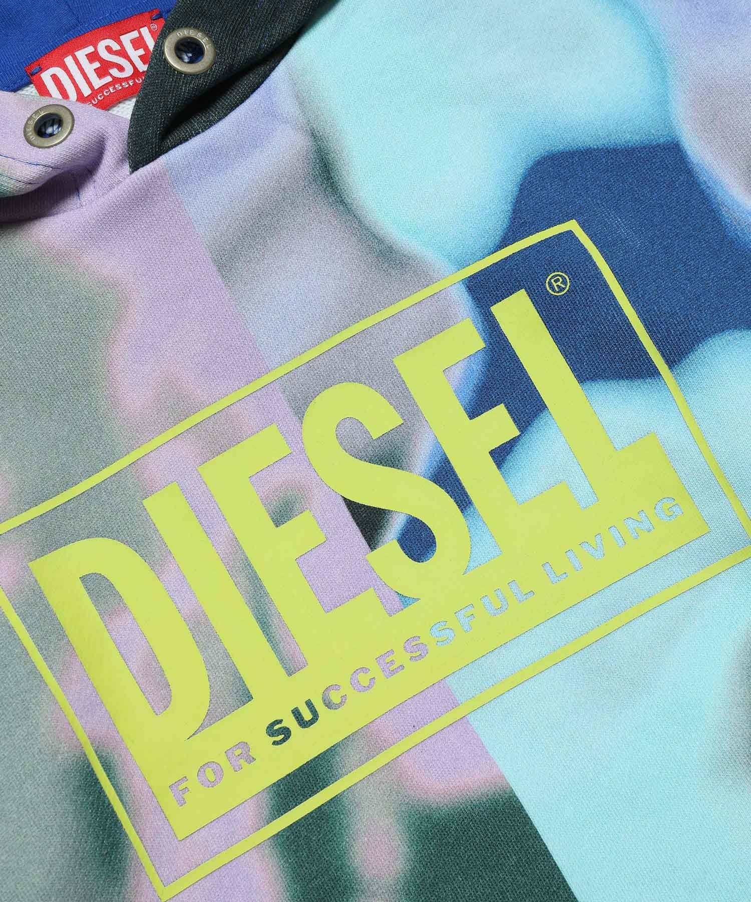 DIESEL(ディーゼル)Kids & Junior ブランドロゴタイダイ柄フーディー