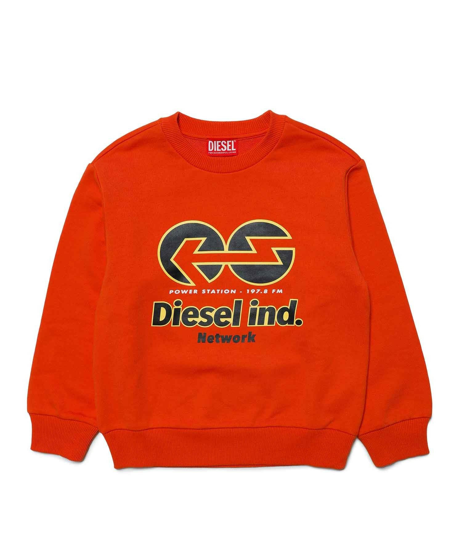 DIESEL(ディーゼル)Kids & Junior ブランドロゴスウェットプルオーバー
