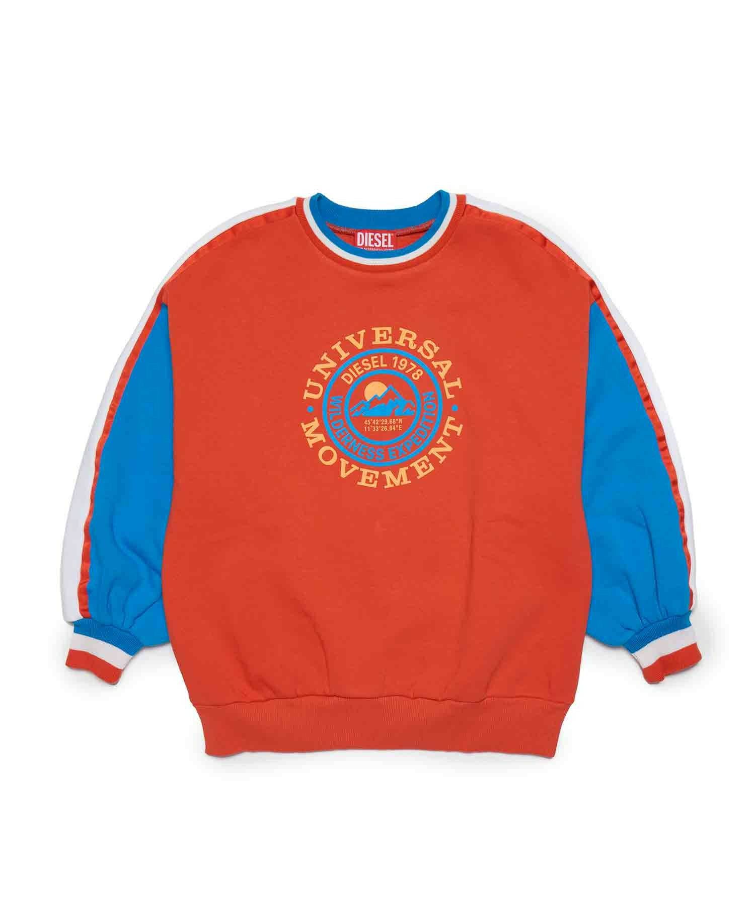 DIESEL(ディーゼル)Kids & Junior ブランドロゴグラフィックスウェット