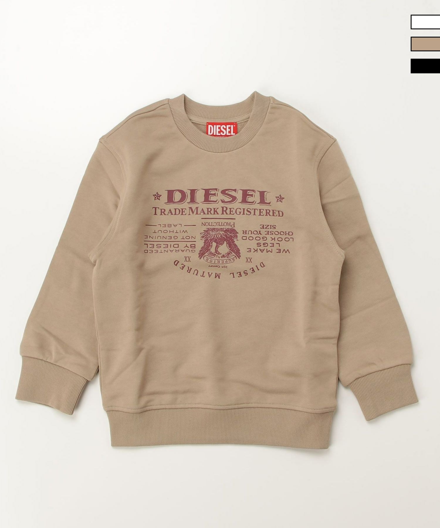 DIESEL(ディーゼル)Kids & Junior ブランドロゴスウェットプルオーバー