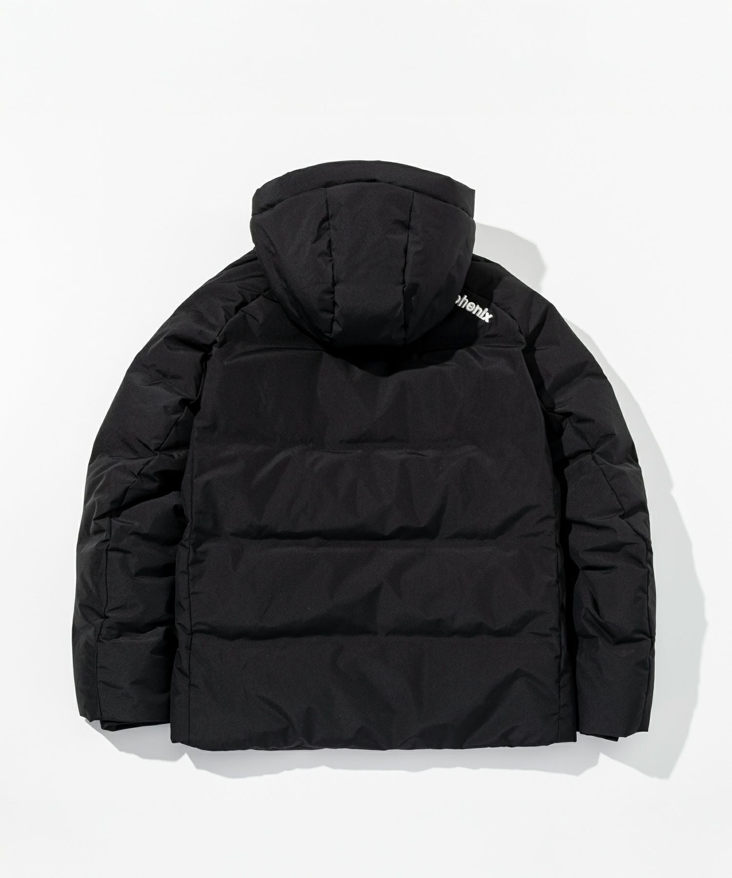 ３月セール！　新品　YENN フード付き中綿ロングベスト　ブラックFサイズ phenix プラスフェニックス HOODED JACKET フードジャケット GORE-TEX