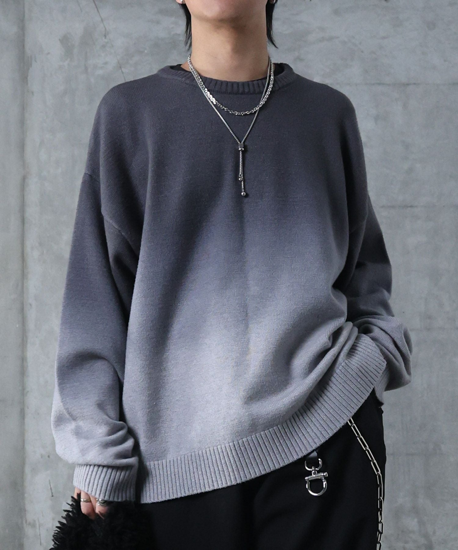 Confirm(コンファーム)ニュアンス グラデーション ニット プルオーバー