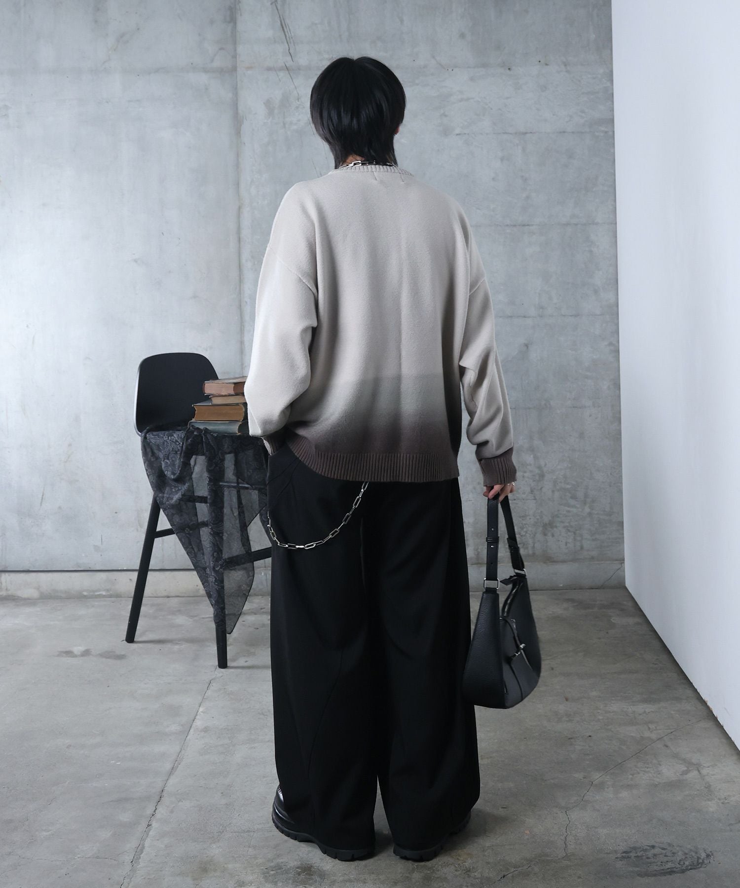 Confirm(コンファーム)ニュアンス グラデーション ニット プルオーバー 