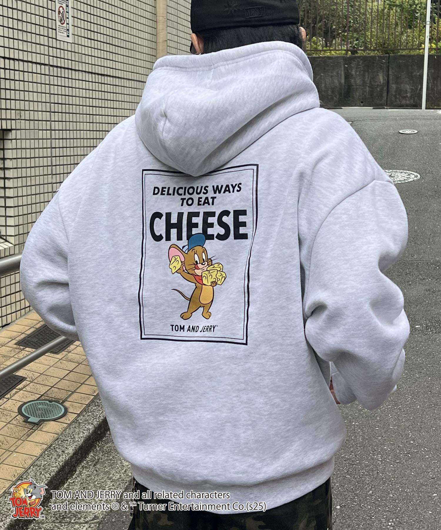 ILL'S(イルズ)【TOM&JERRY / トムとジェリー】バックプリントパーカー