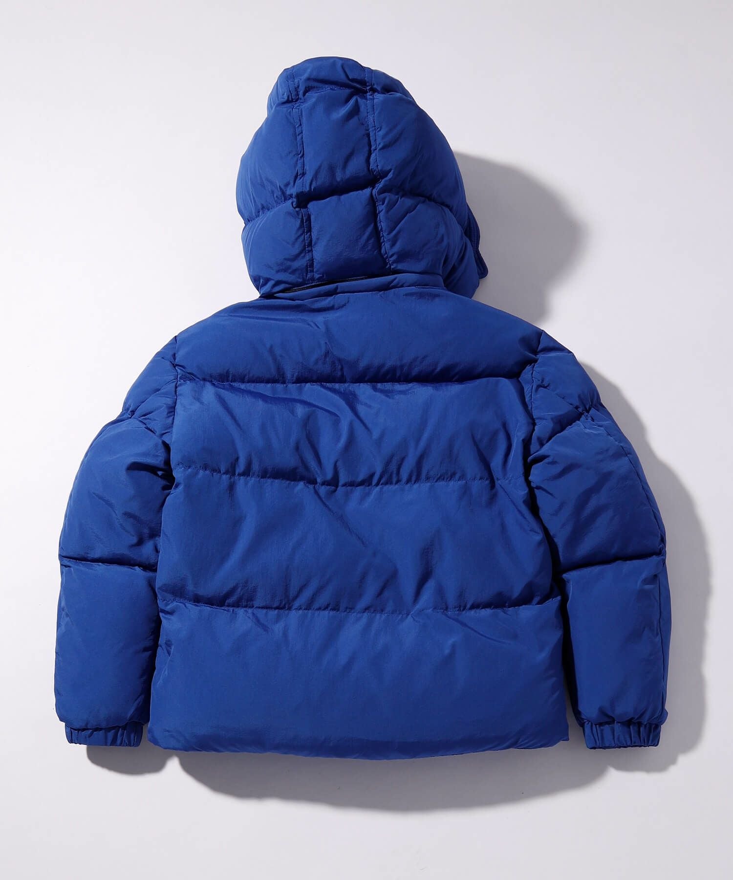 ディーゼル　子供　アウター XS 150 160 ダウンジャケット　グレー　青 DIESEL(ディーゼル)Kids & Junior フーディーパディングジャケット