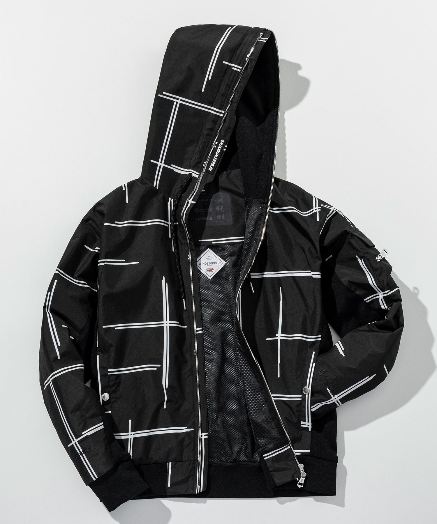 メンズウェア 1piu1uguale3 CRAZY WIND BREAKER HOODIE 1PIU1UGUALE3 RELAX × +phenix(ウノピゥウノウグァーレトレ リラックス