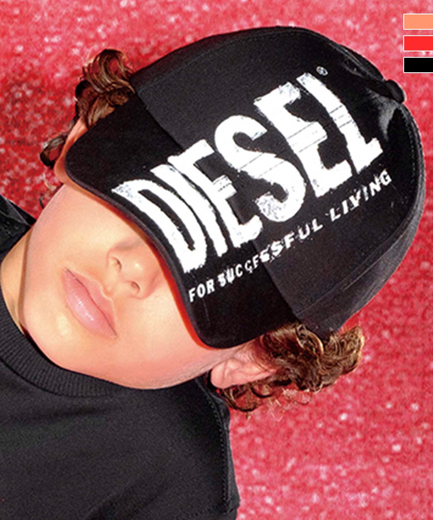 DIESEL(ディーゼル)Kids & Junior ブランドロゴキャップ | SHIFFON公式