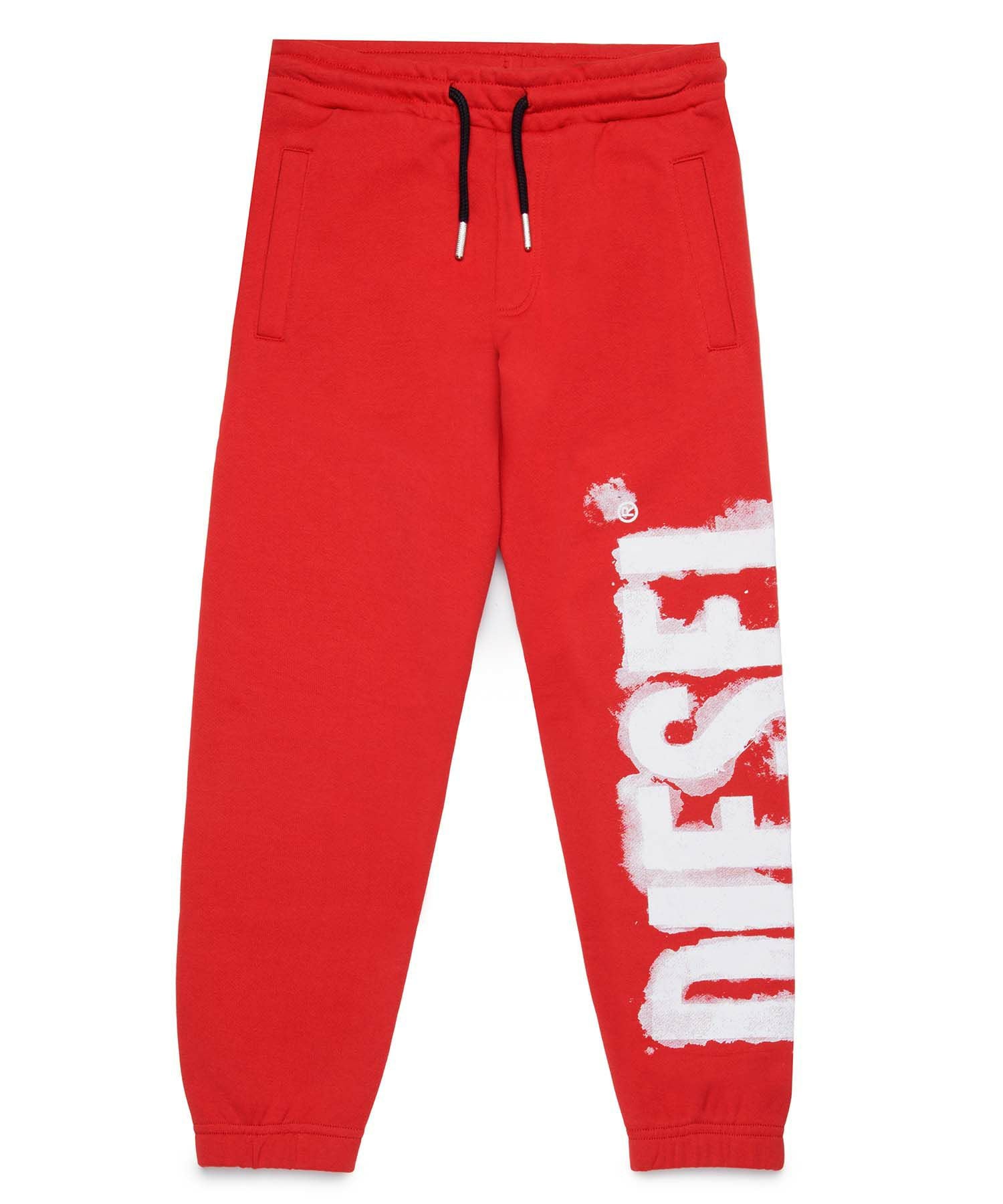 DIESEL ディーゼル スウェットパンツ 赤・青 14y 140 150 DIESEL