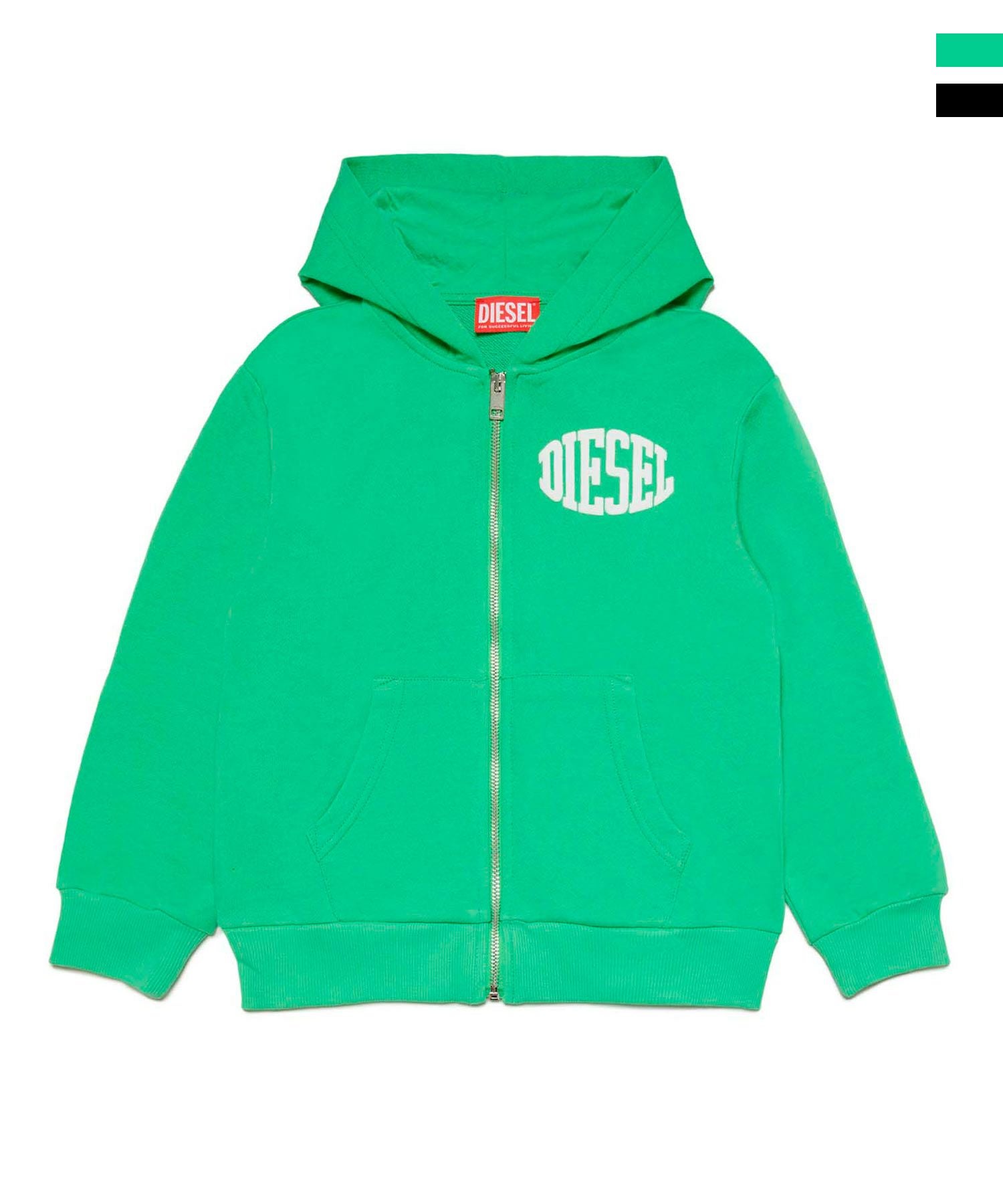 DIESEL(ディーゼル)Kids & Junior バックブランドロゴジップアップ