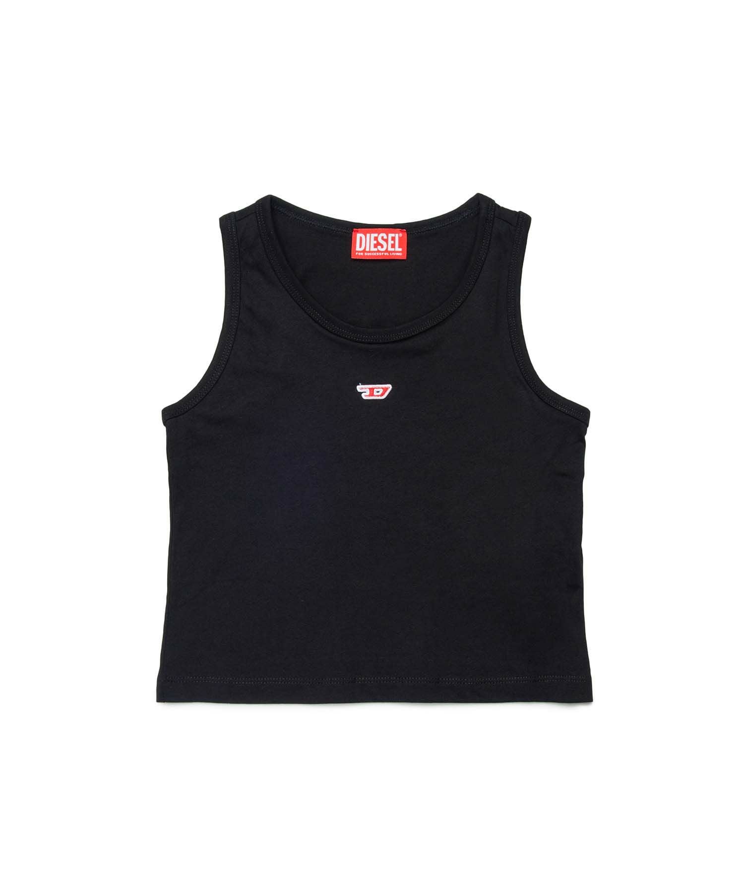 DIESEL(ディーゼル)Kids & Junior ワンポイントブランドロゴタンク
