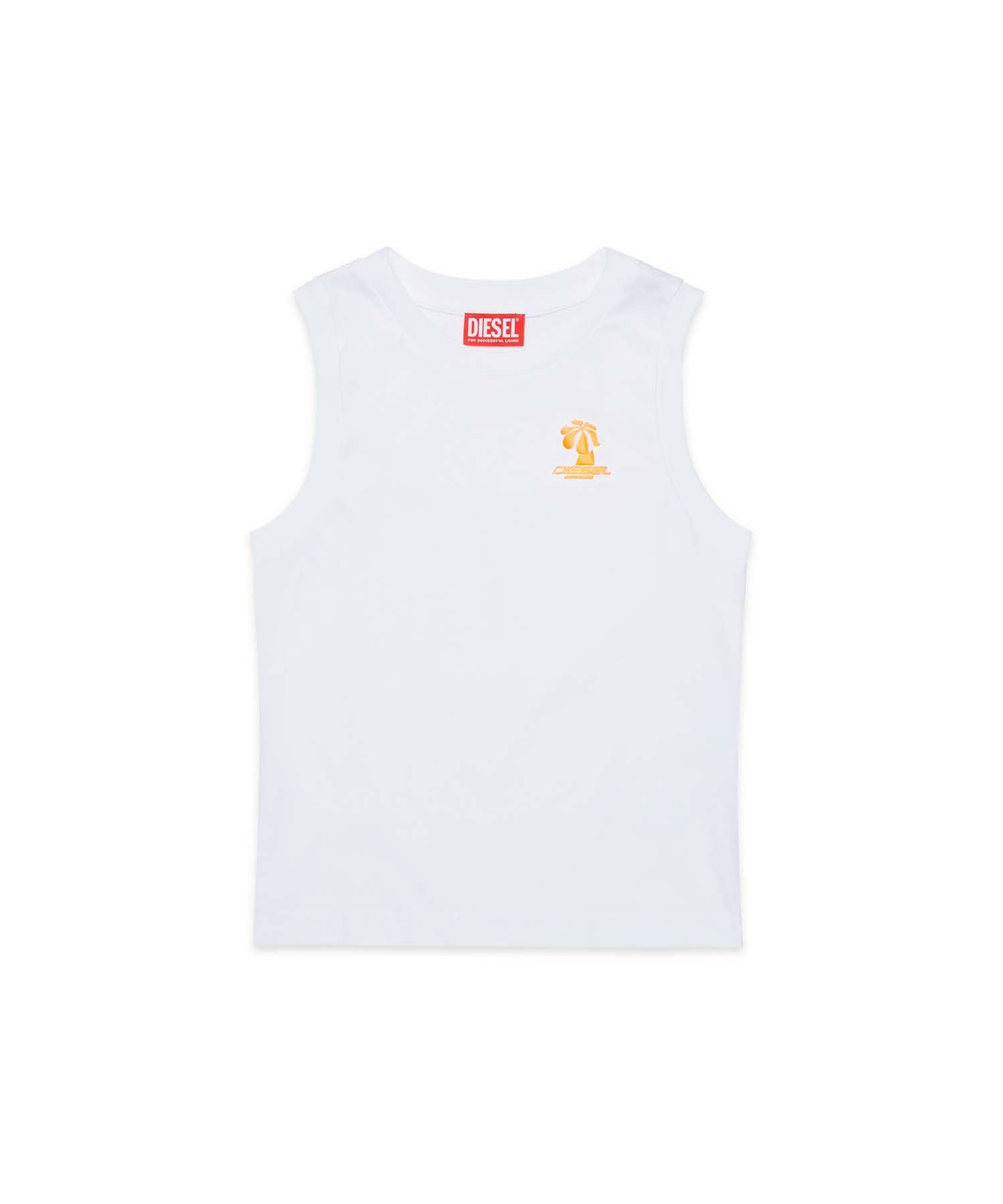DIESEL(ディーゼル)Kids & Junior ワンポイントブランドロゴタンク