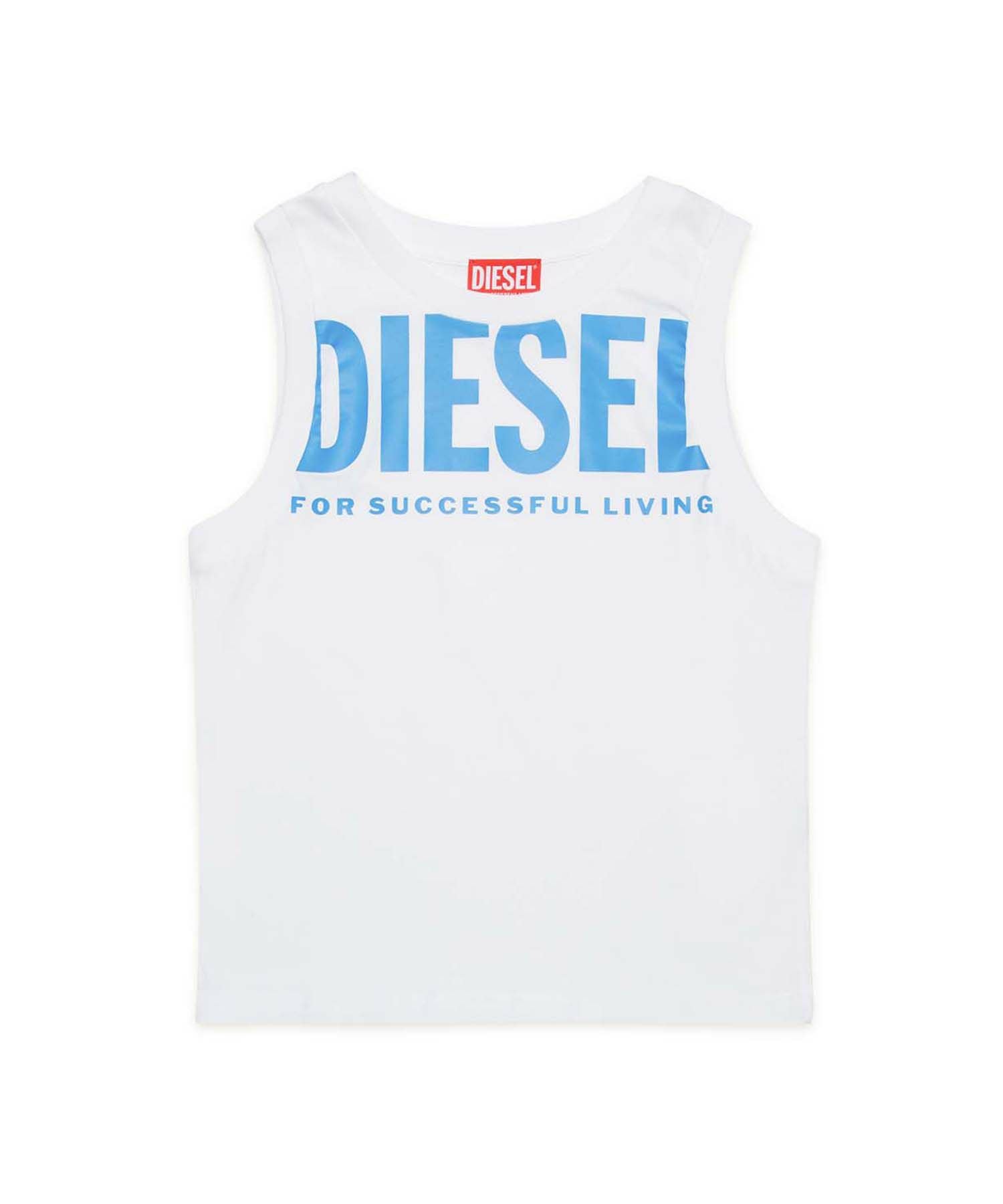 DIESEL(ディーゼル)Kids & Junior ブランドロゴタンクトップ | SHIFFON
